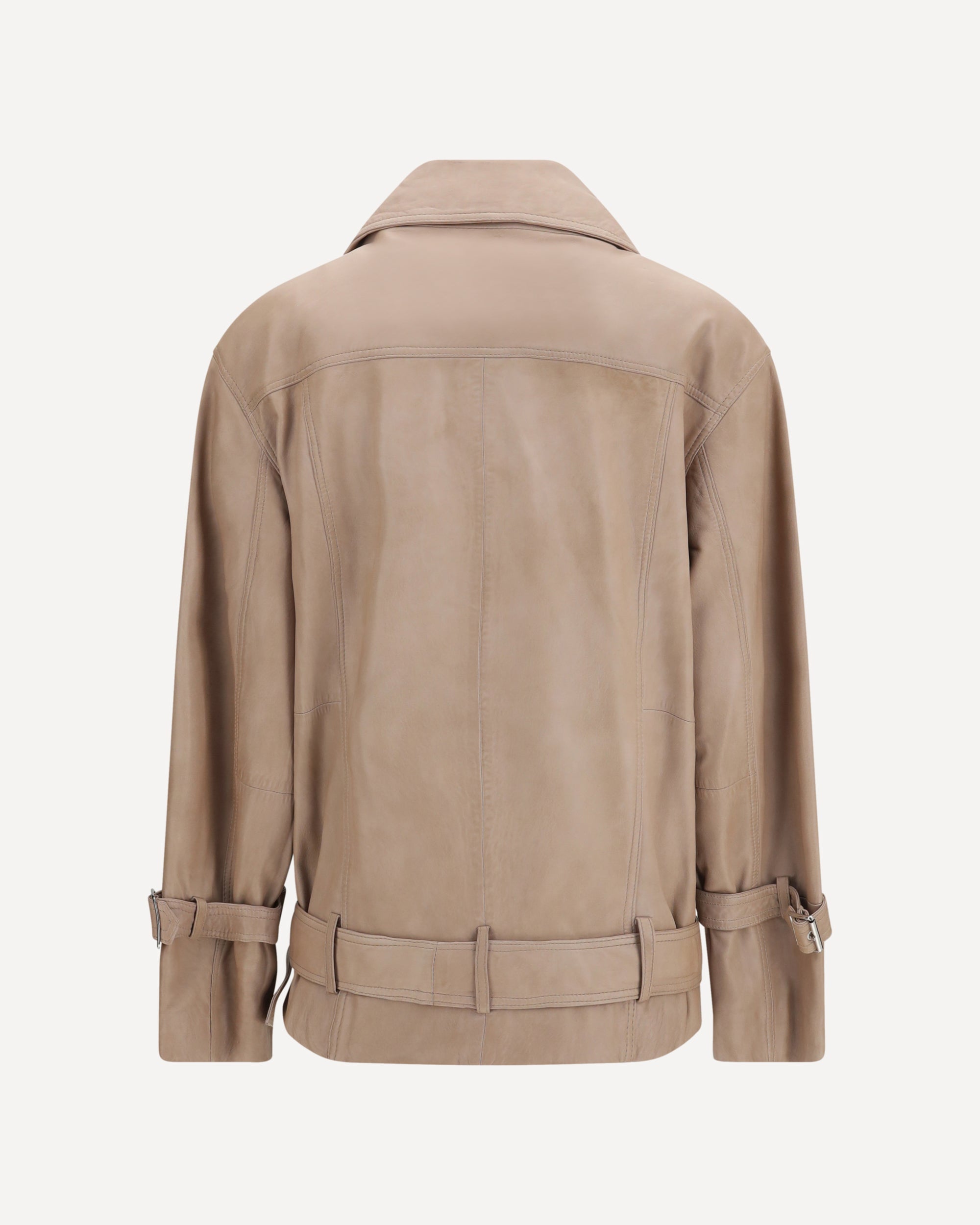 Pinko Leather biker Jacket, view 2