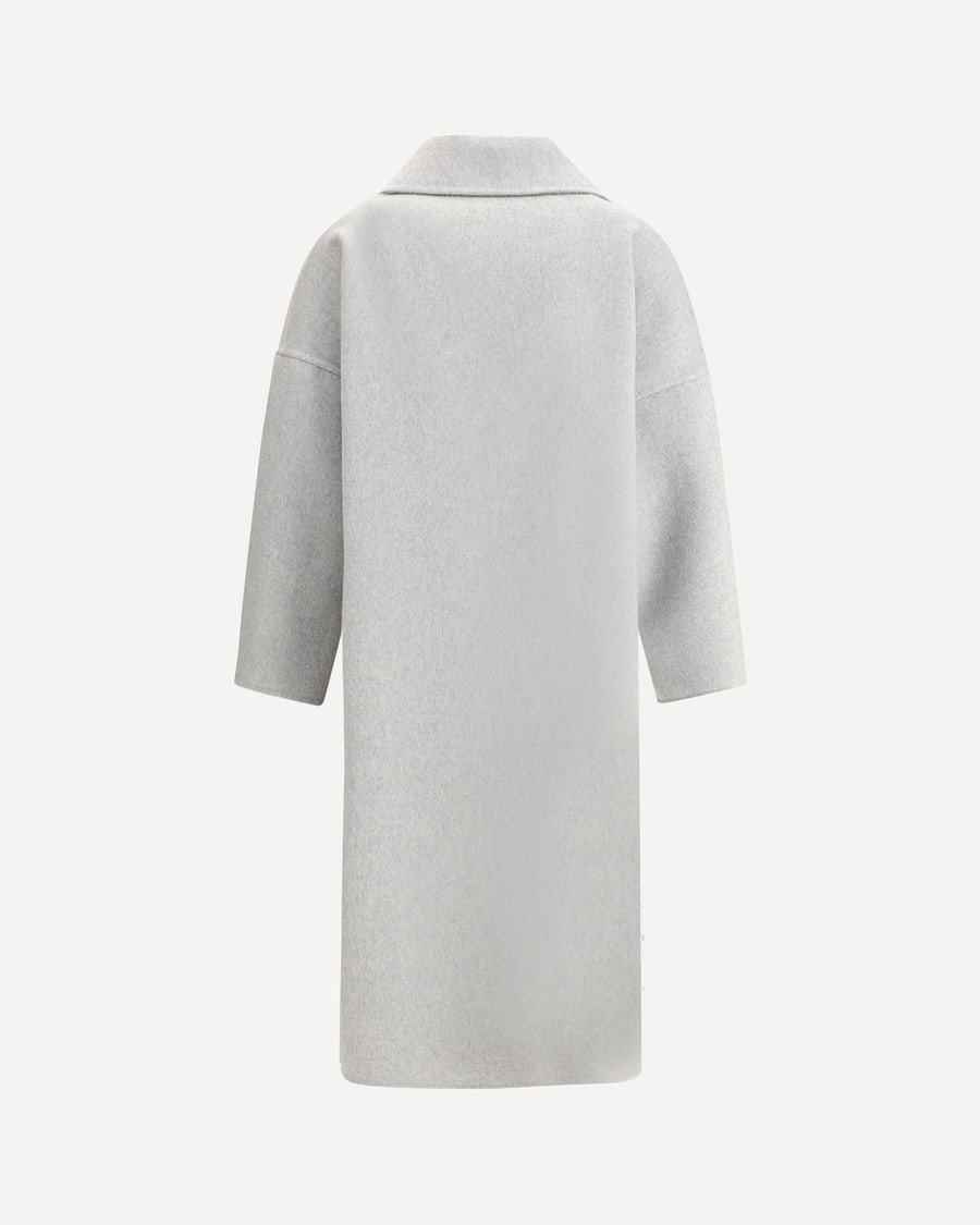 AFTERCOAT Double-breasted long Coat, view 4