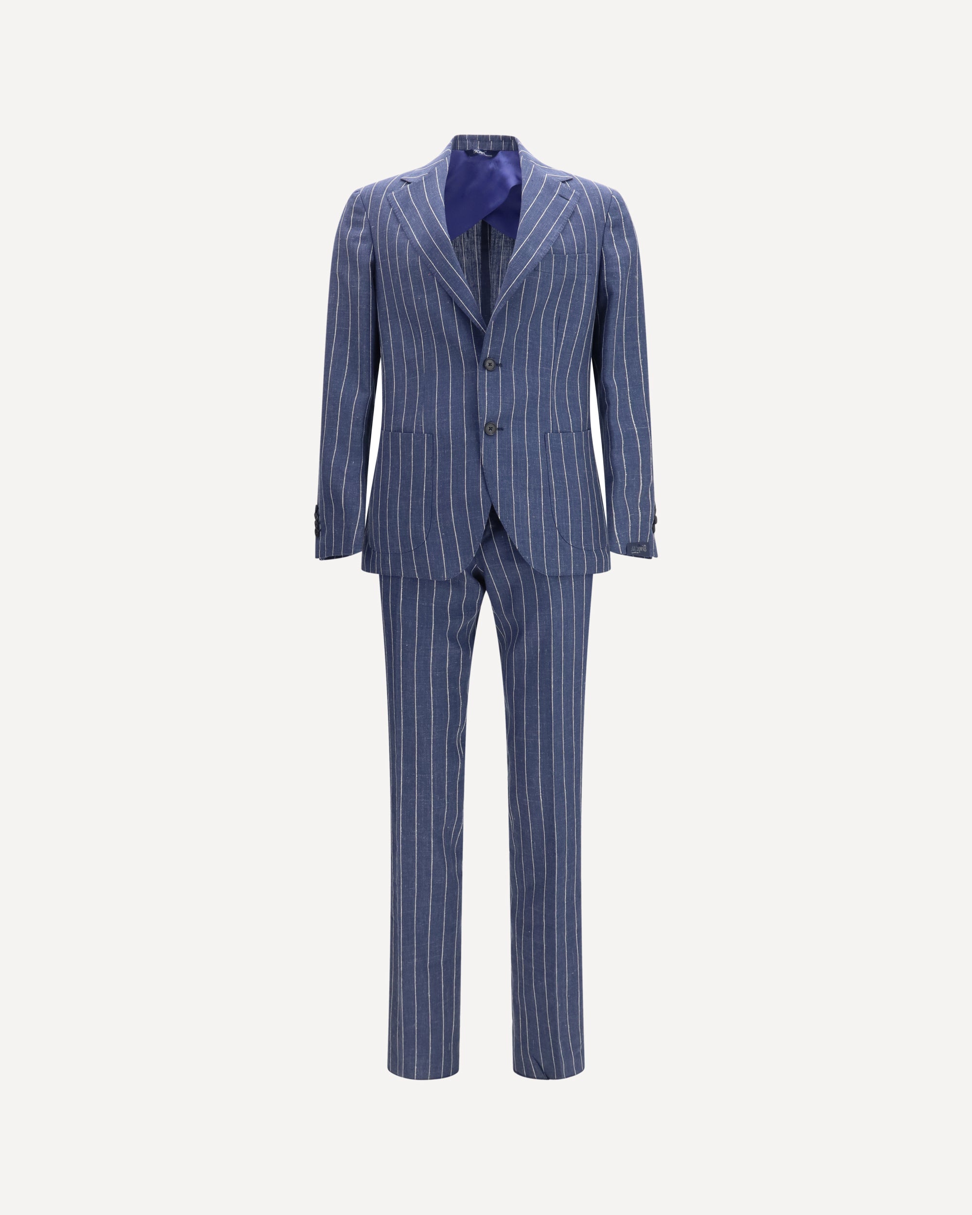 GI CAPRI Single-breasted pinstripe Suit with patch pocket
