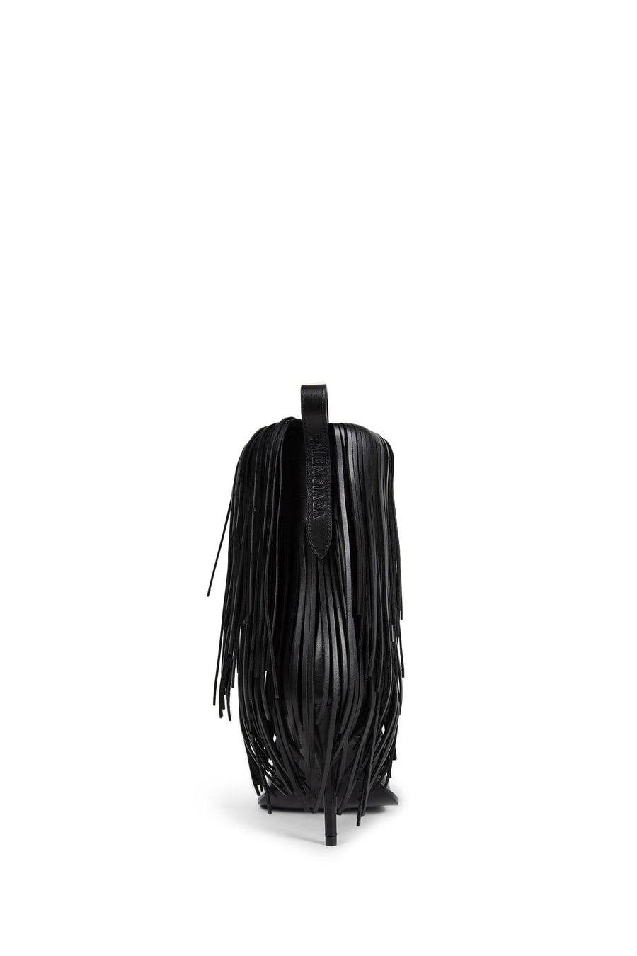Balenciaga Avenue Fringe Ankle Boots, view 3
