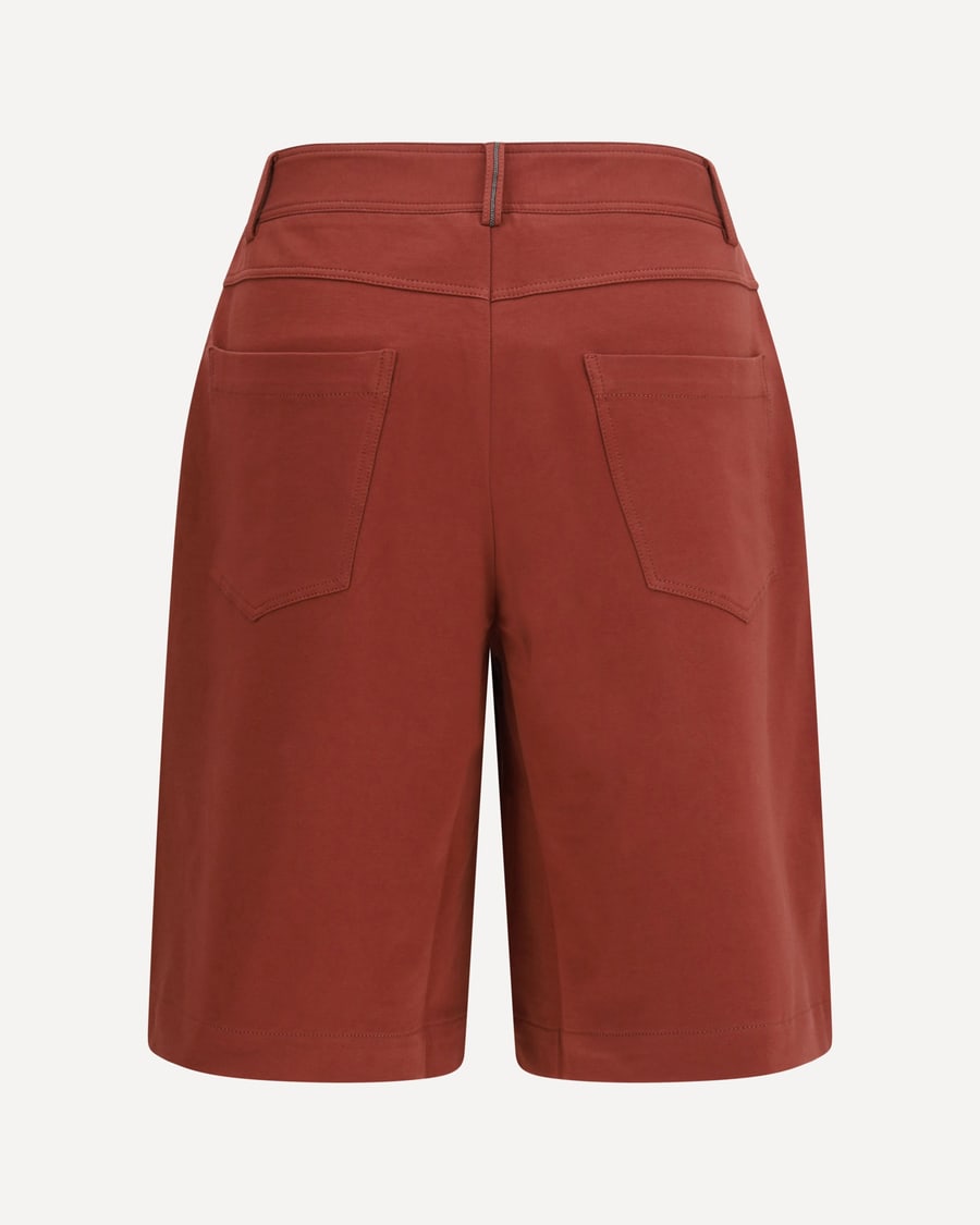 Brunello Cucinelli Cotton Bermuda Shorts, view 2