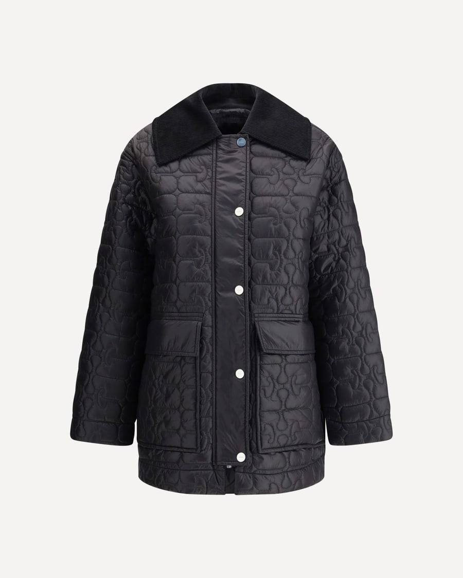 Ganni Glossy finish Down Jacket