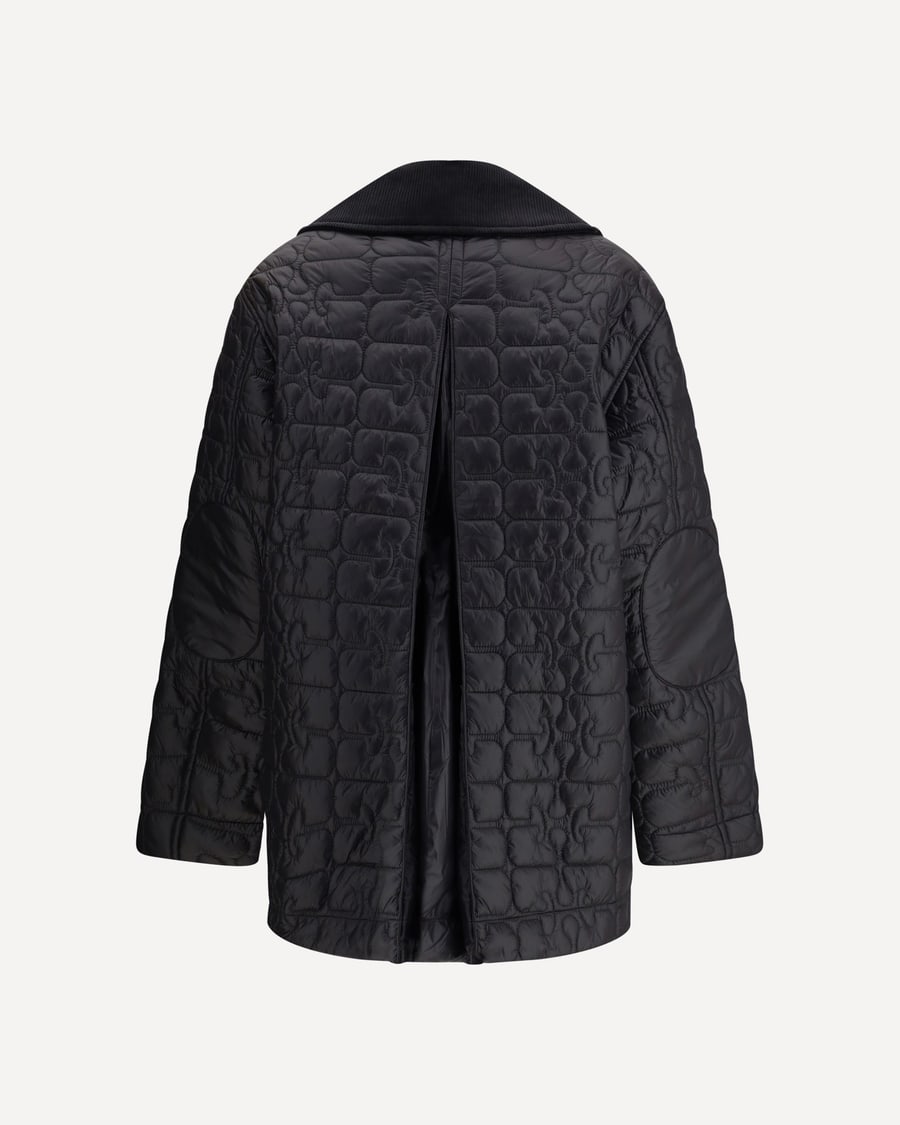 Ganni Glossy finish Down Jacket, view 4