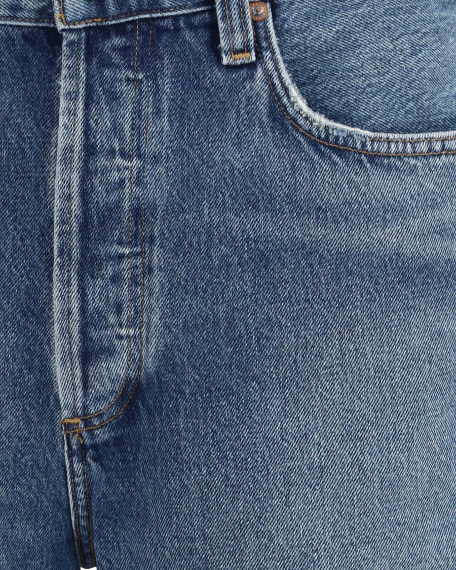 AGOLDE Anson denim Shorts, view 5