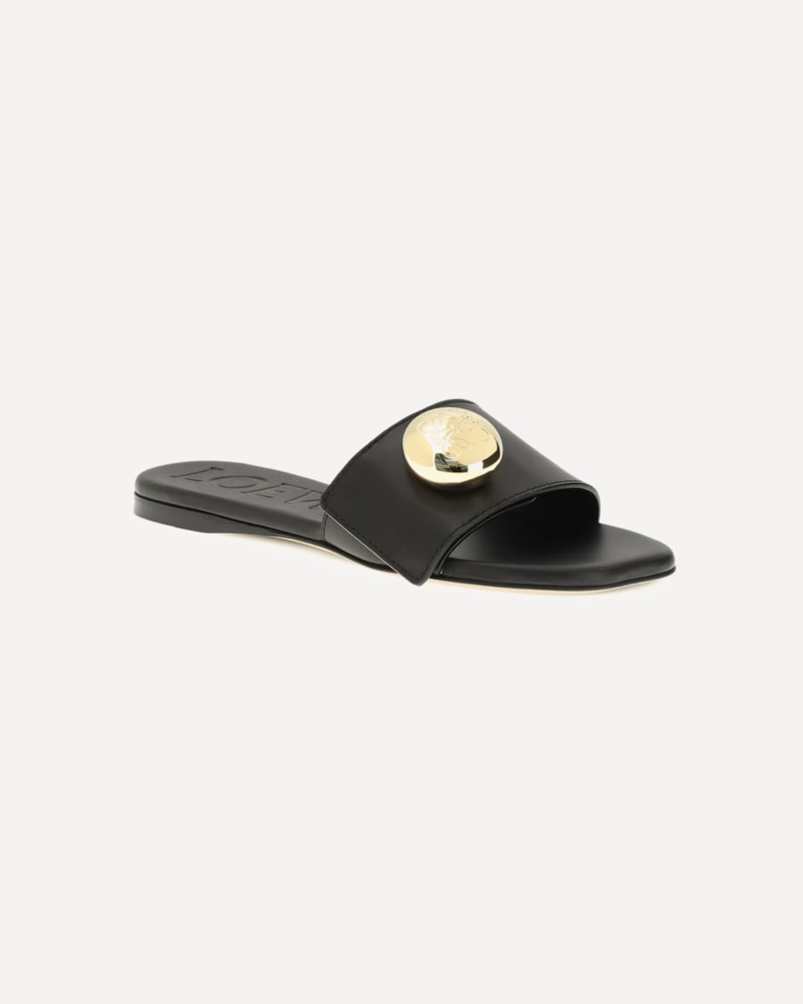 Loewe Pebble slide Sandals, view 4