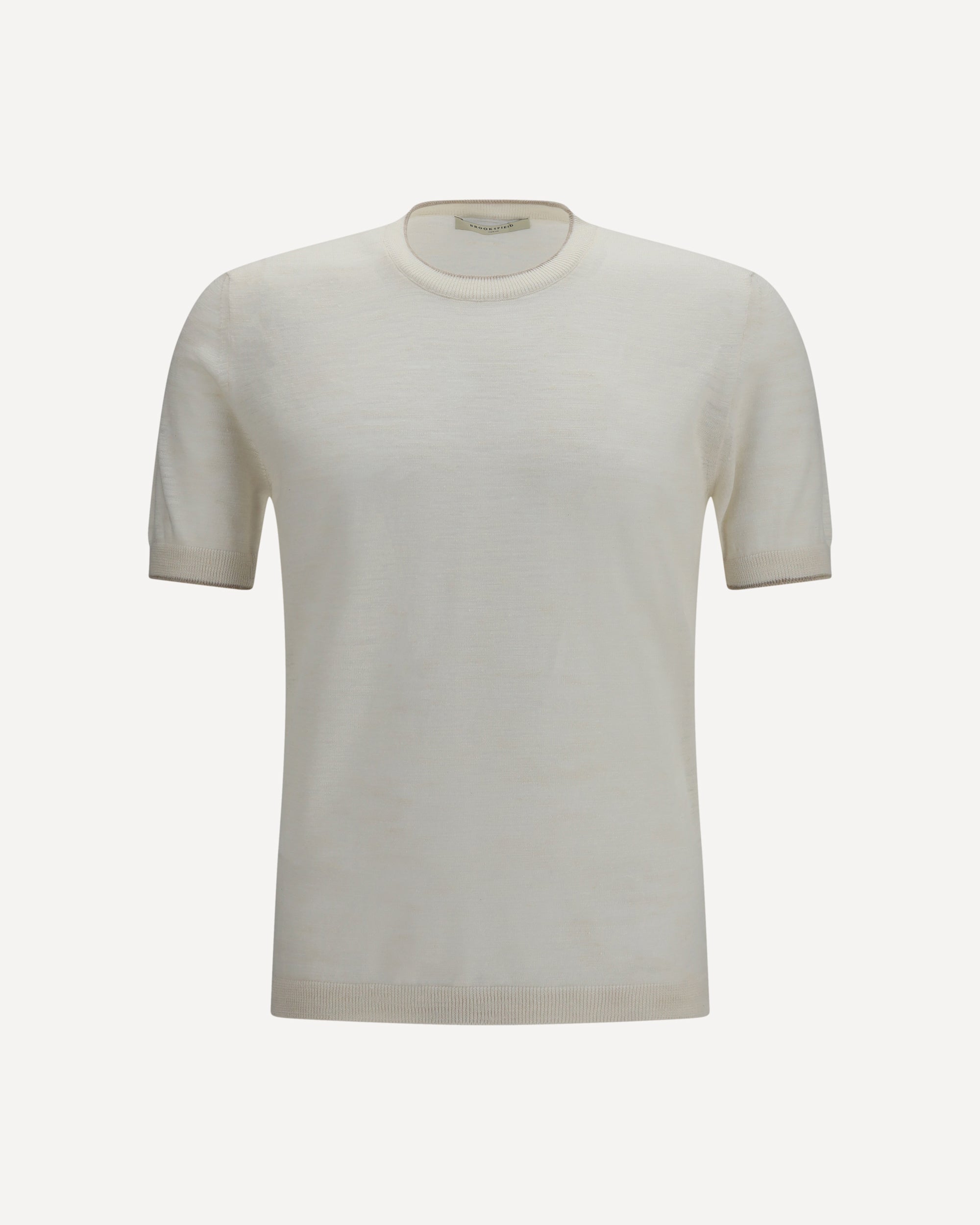 BROOKSFIELD Short-sleeved linen blend Shirt