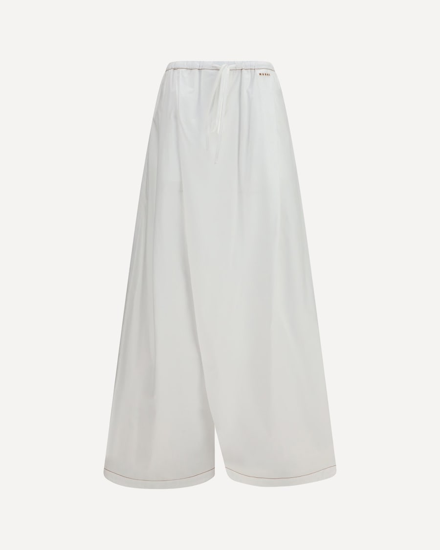 Marni Draping wide-leg Pants, view 3