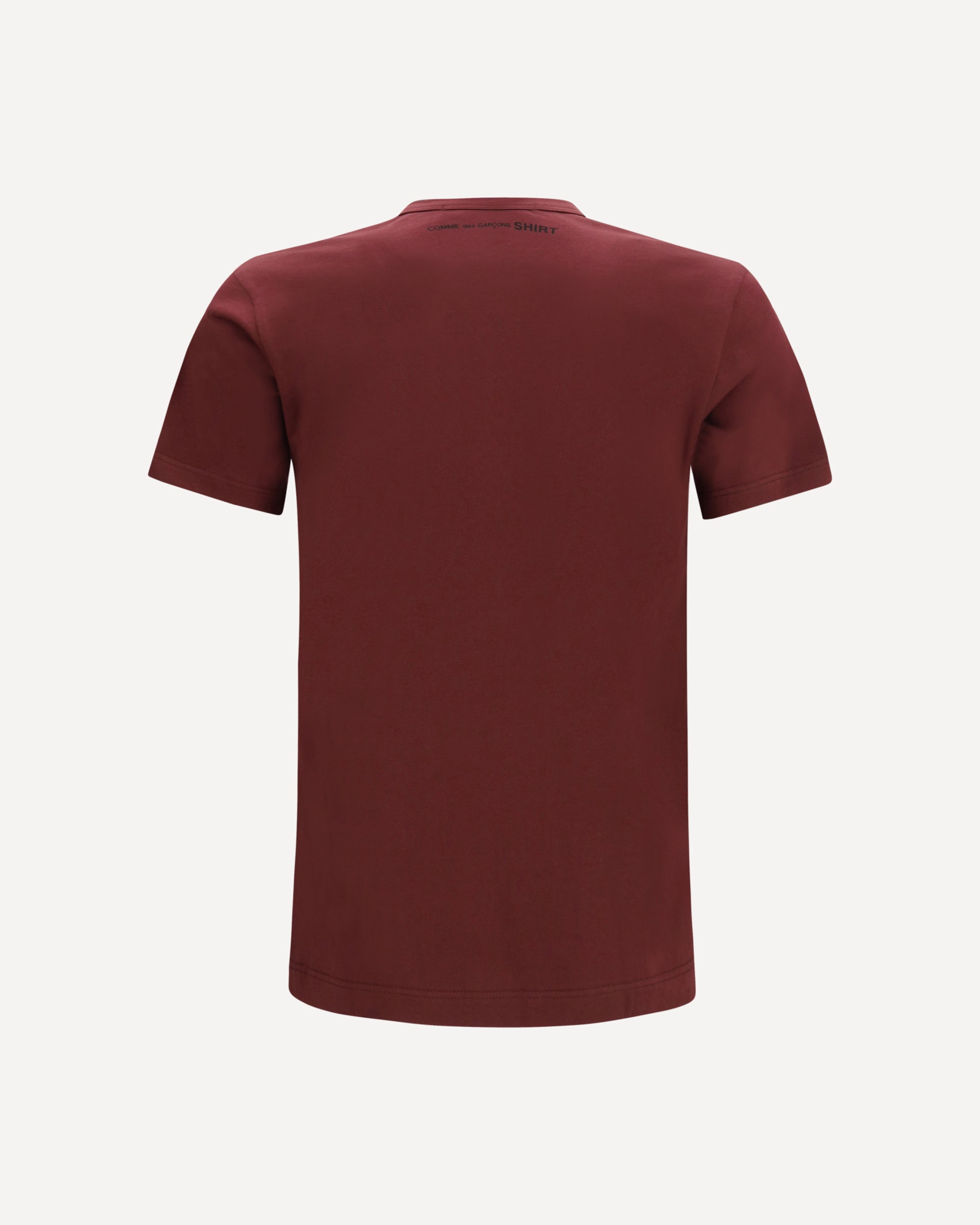 COMME DES GARÇONS SHIRT Short-sleeved cotton crewneck T-shirt, view 2