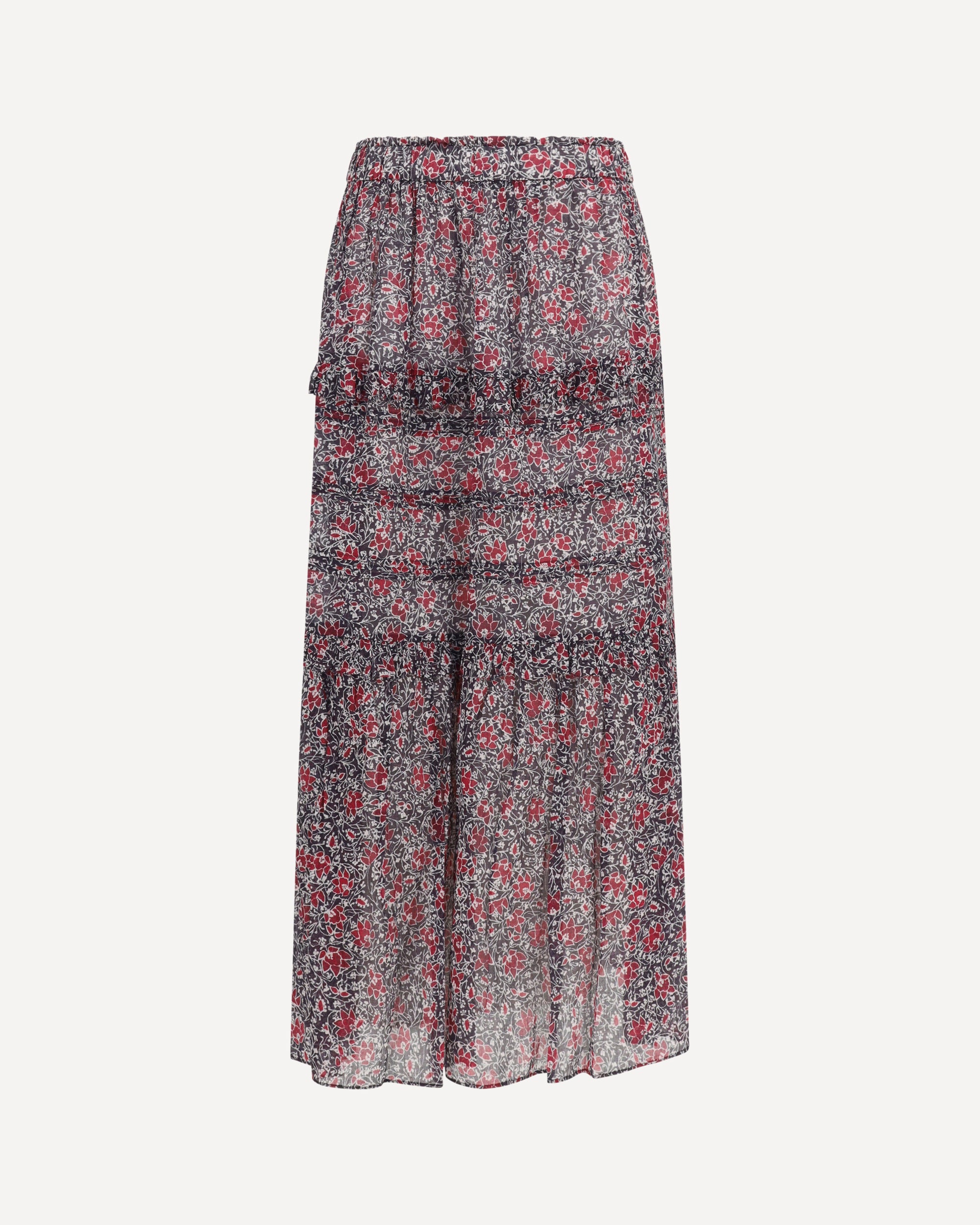 MARANT ETOILE Volomia long ruffled Skirt