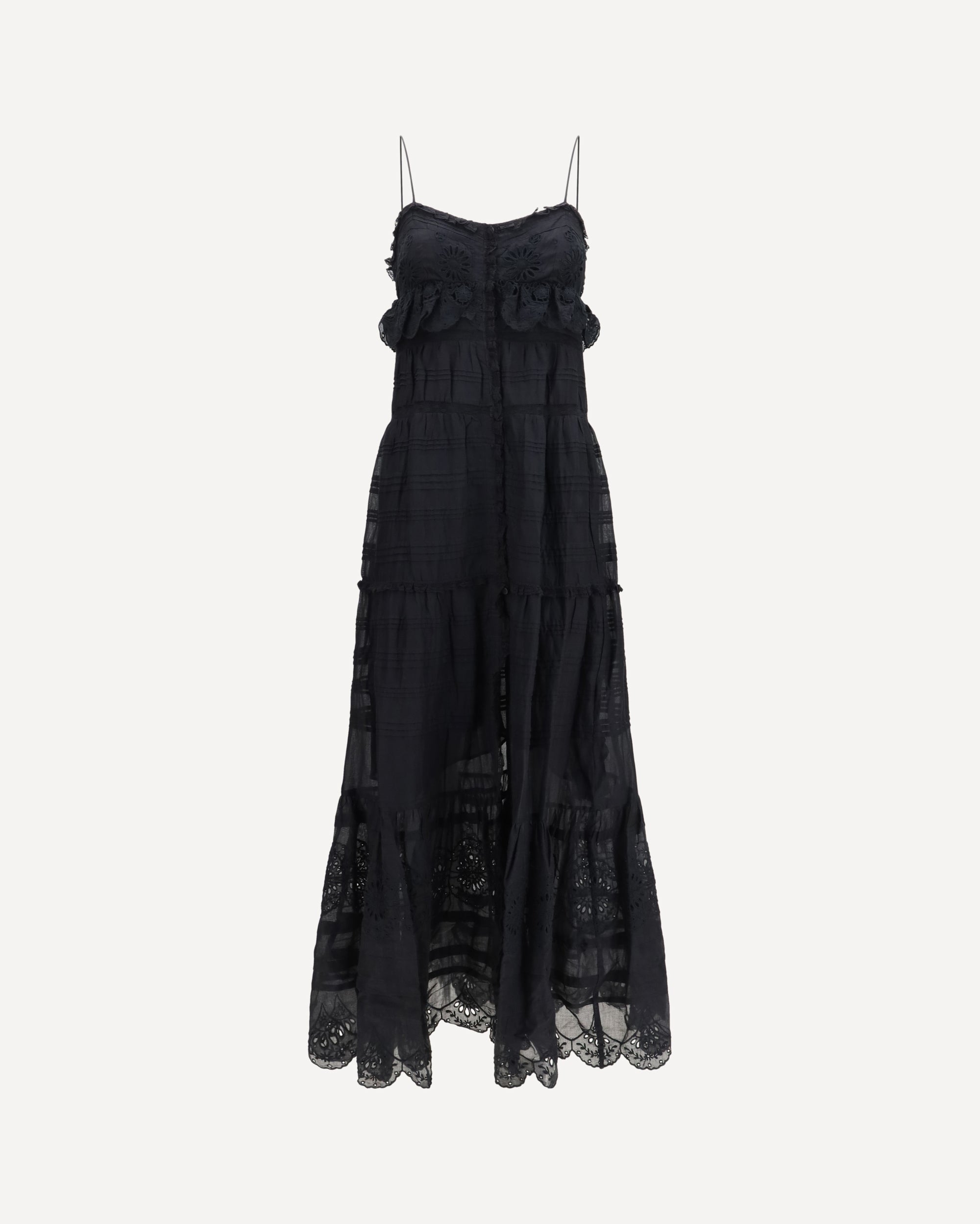 MARANT ETOILE Paule long ruffled Dress