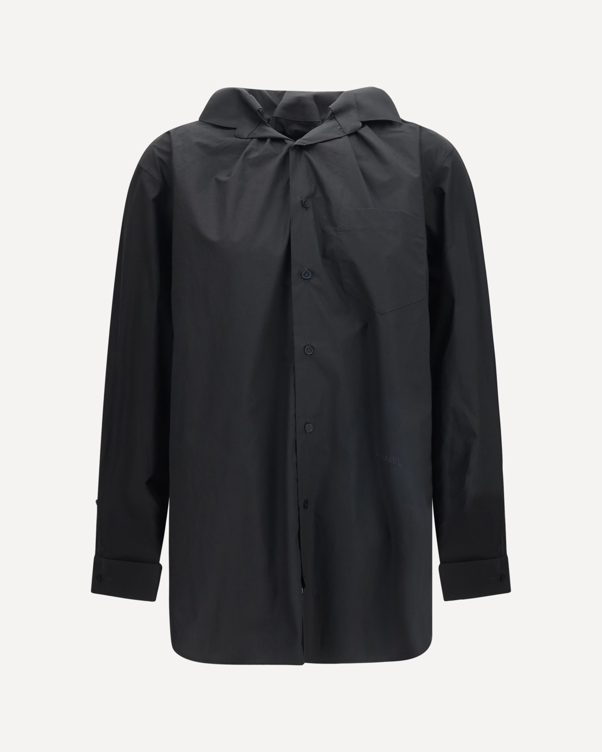 ALAINPAUL Shirt with elasticated collar