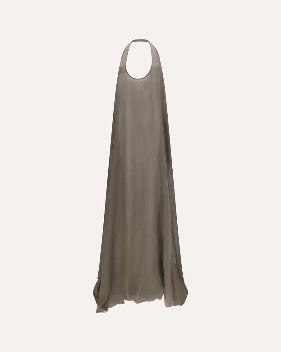 Rick Owens Haltar silk georgette Dress
