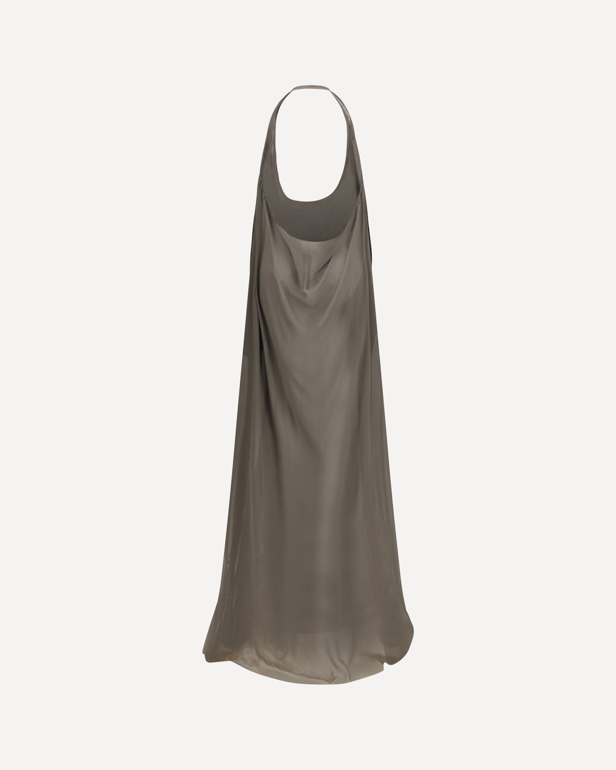 Rick Owens Haltar silk georgette Dress, view 2
