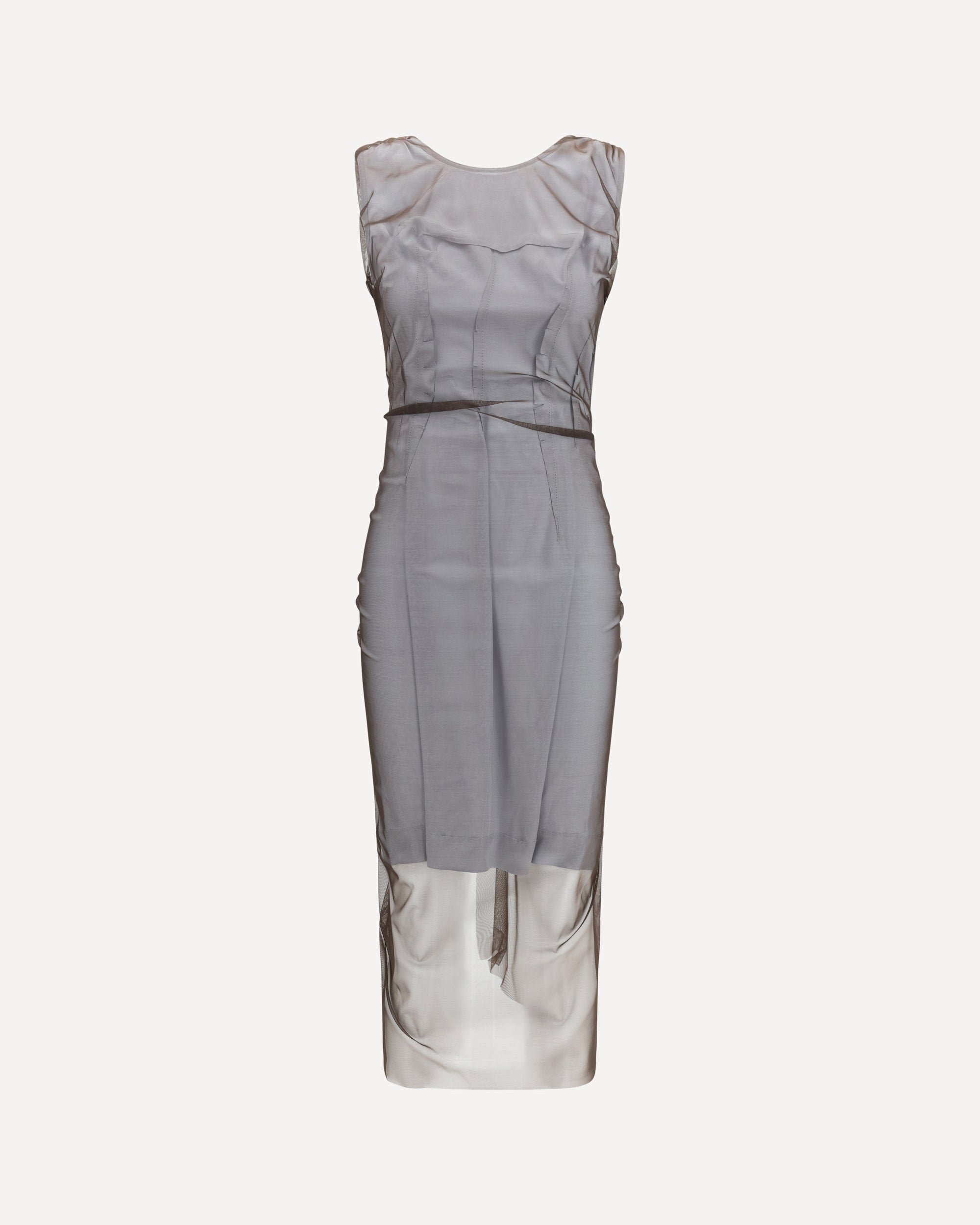 MARGIELA Semi-sheer midi Dress