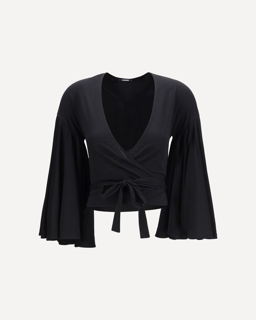 Jacquemus Paysan Wrap Top, view 3