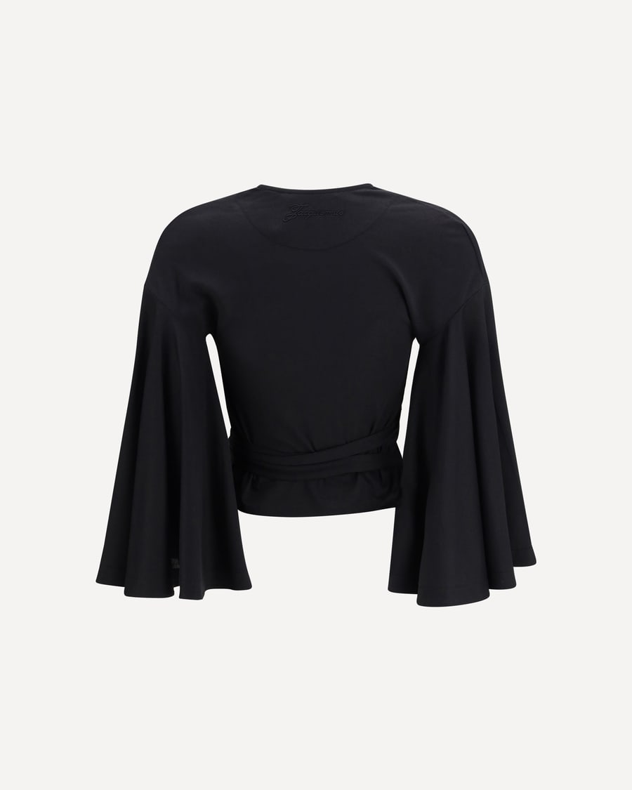 Jacquemus Paysan Wrap Top, view 4