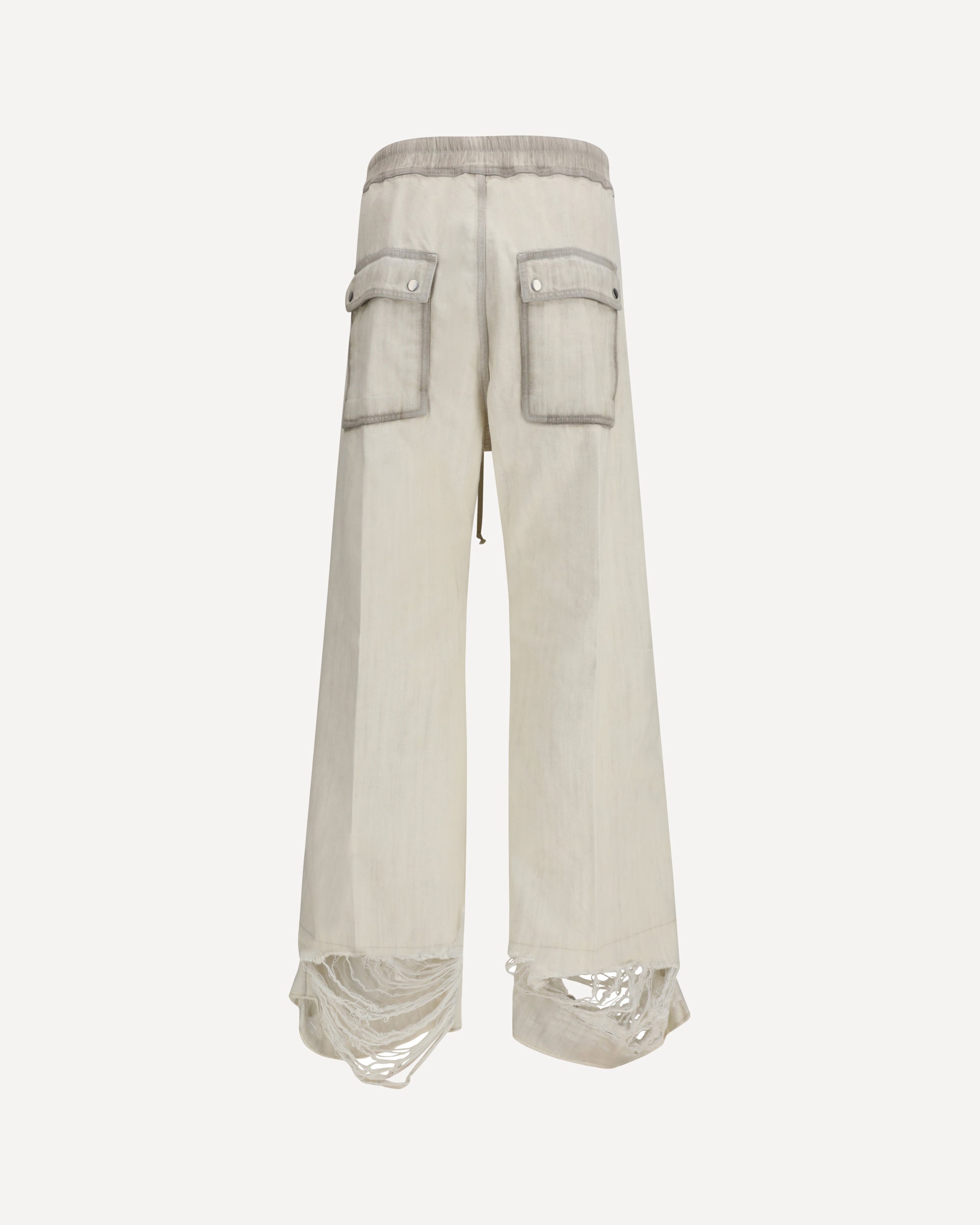 Rick Owens Wide Bela Pants in denim, view 2