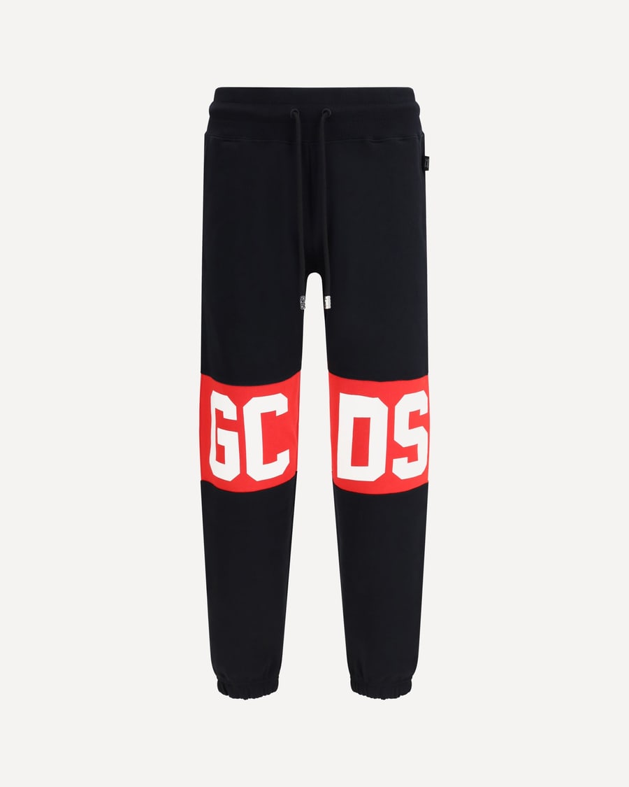 GCDS Brushed Cotton Sweatpants, view 3