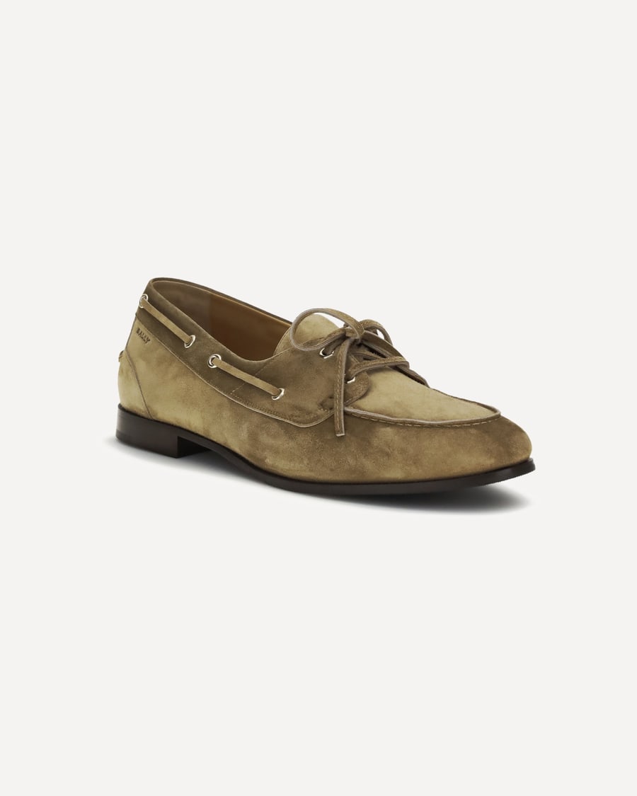 BALLY Plume suede Loafers, view 4