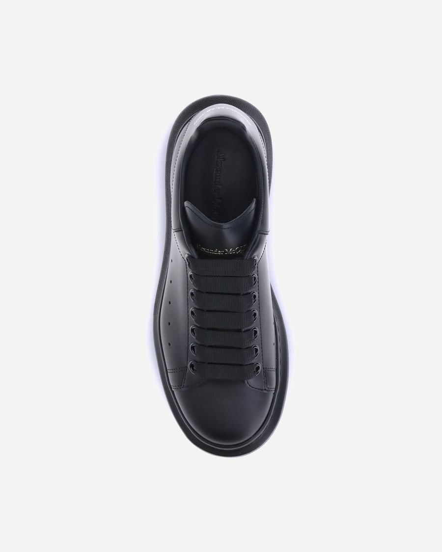 Alexander McQueen Leather Sneakers, view 6