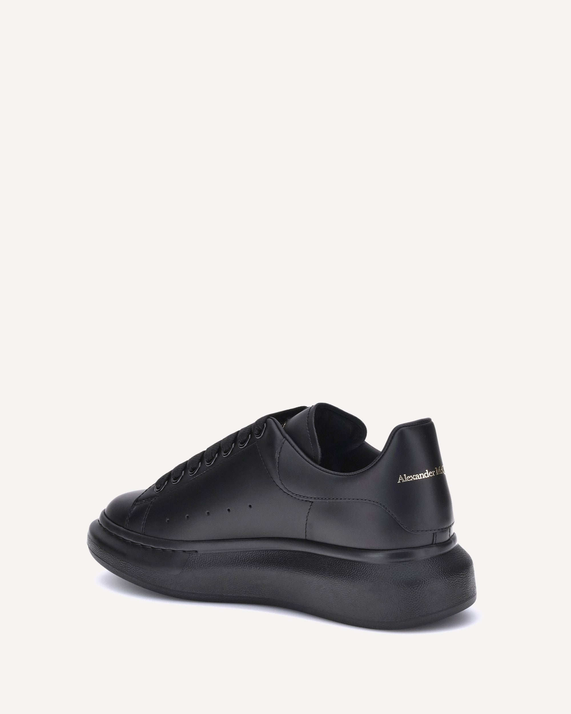 Alexander McQueen Leather Sneakers, view 2