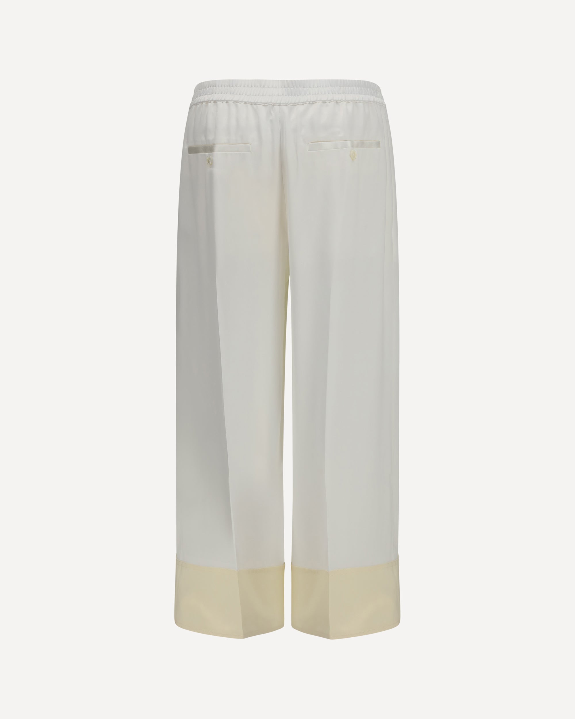 Toteme Drawstring satin Pants, view 2