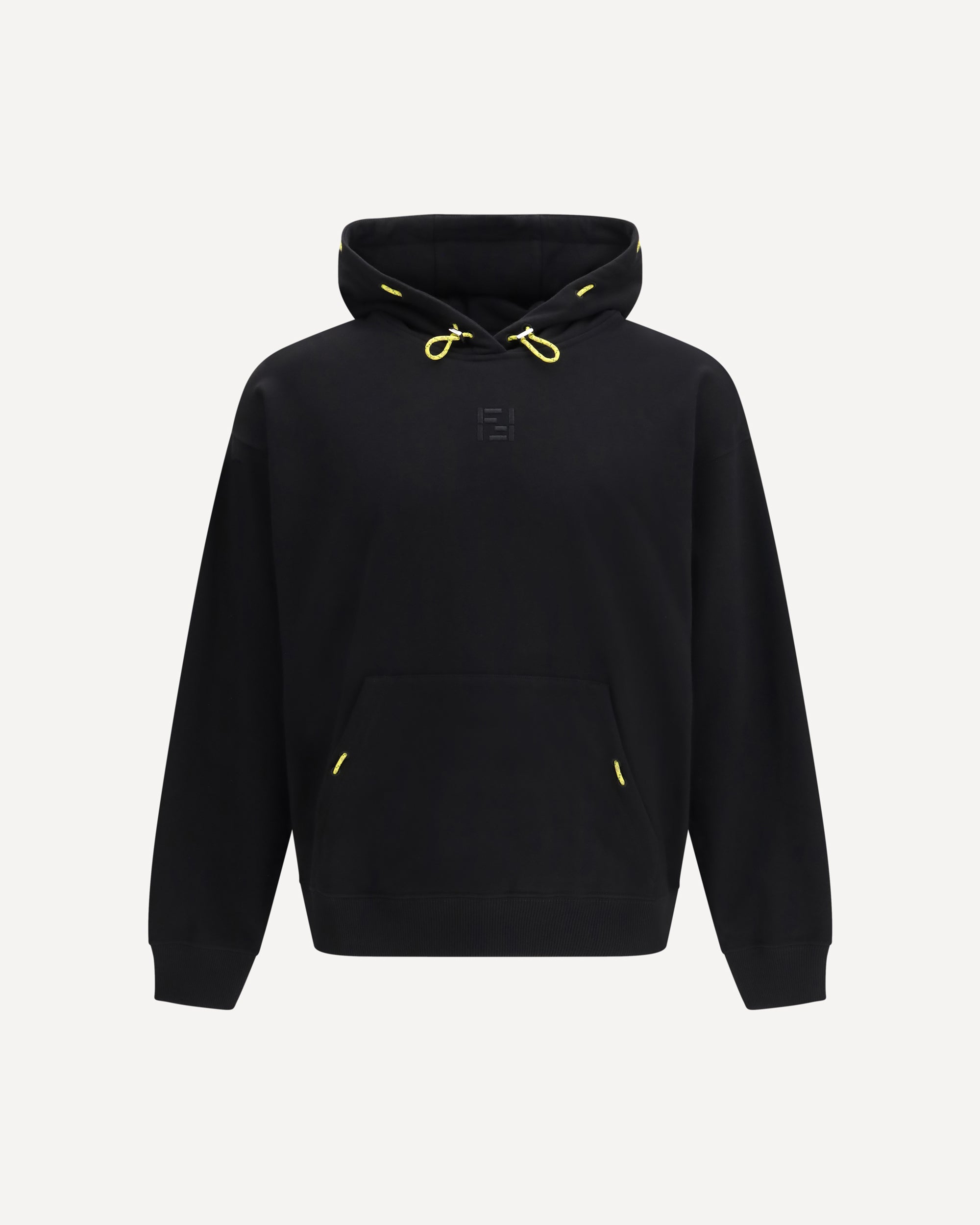 Fendi Hooded Sweatshirt in cotton with embroidered logo