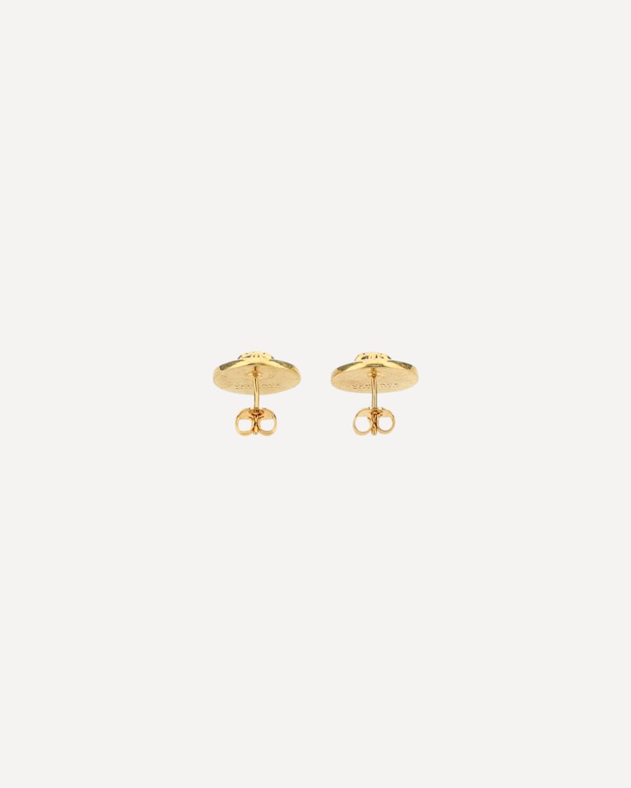 Versace Medusa logo Earrings, view 2