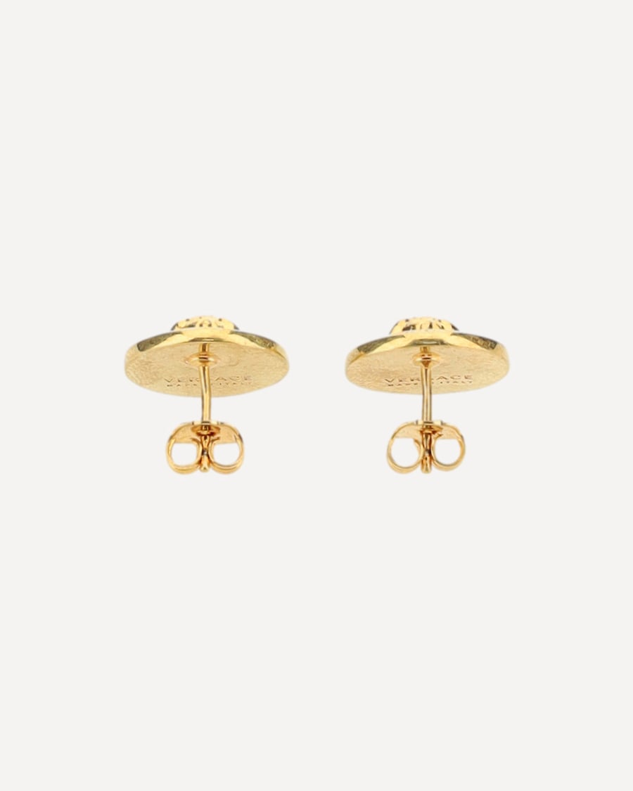 Versace Medusa logo Earrings, view 4