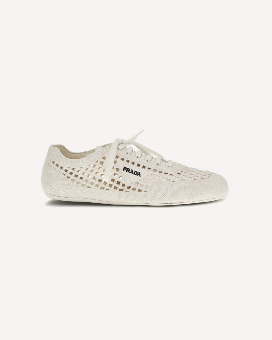 Prada Crochet Sneakers, view 3