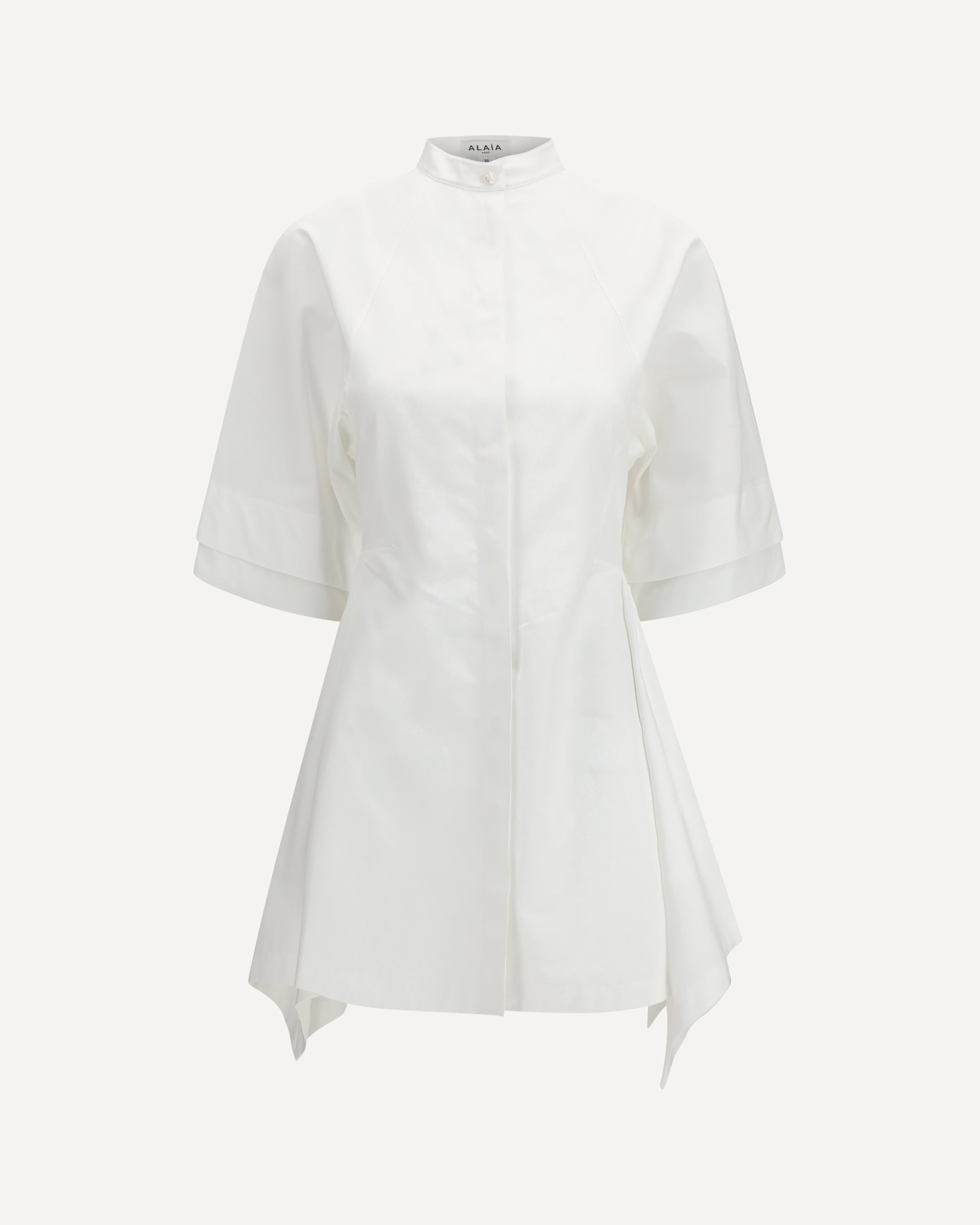 Alaïa Panelled Poplin Dress