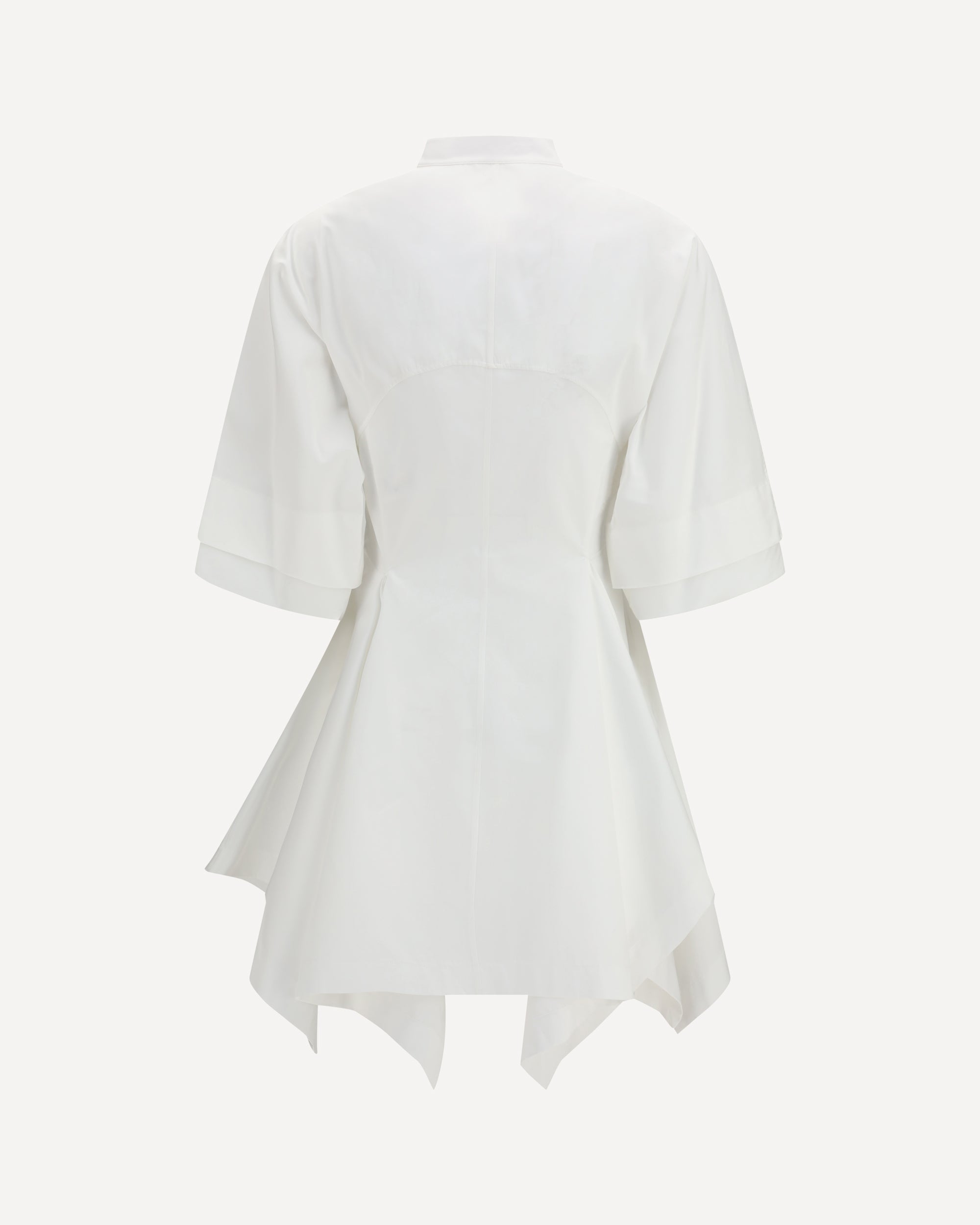 Alaïa Panelled Poplin Dress, view 2