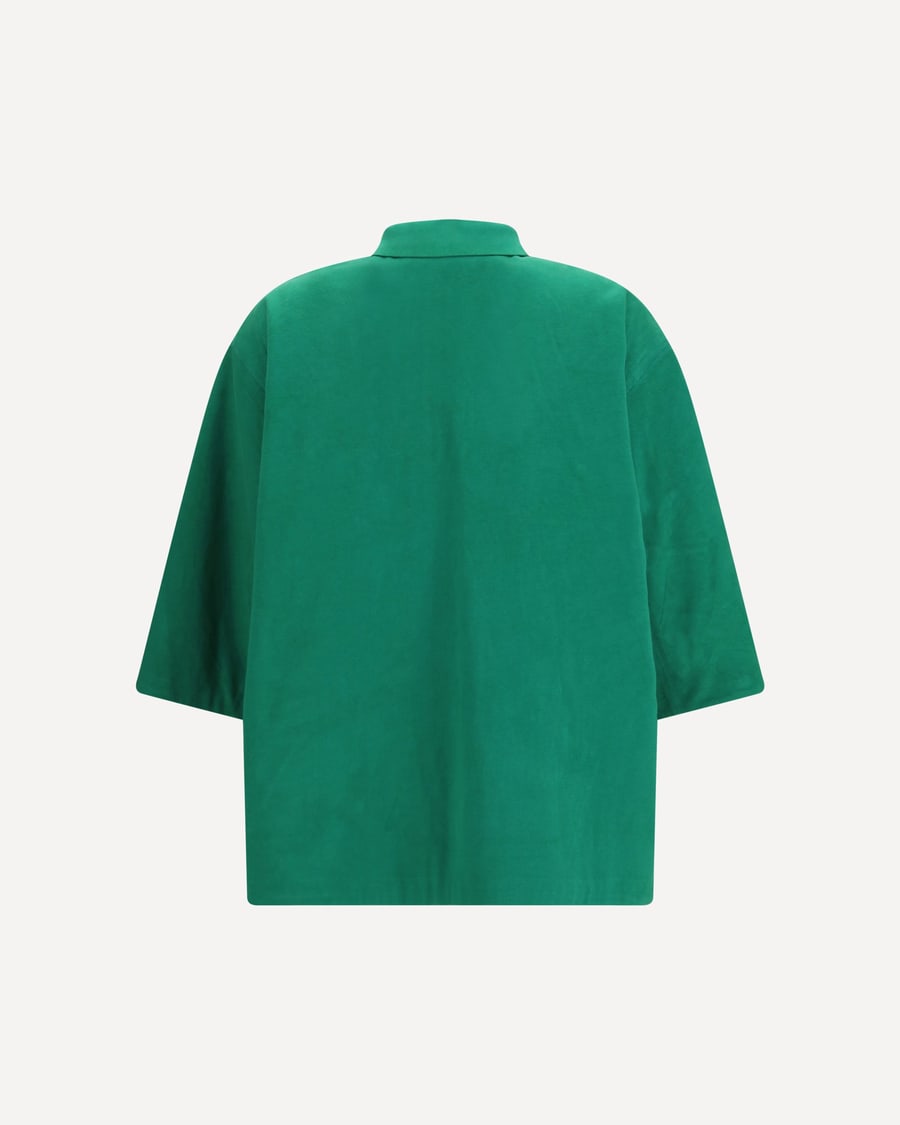 Prada Pique Jacket in pure cotton, view 4