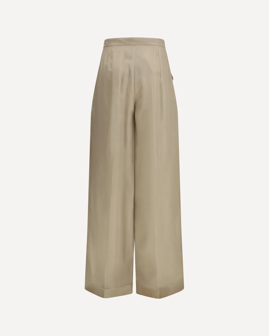 Max Mara Pianoforte Silk Pants, view 4