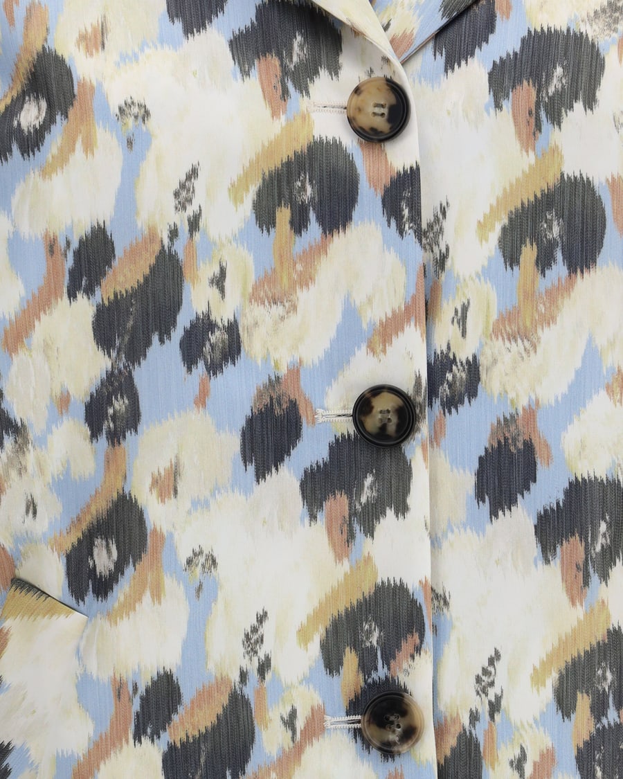 Marni Printed button parka Coat, view 5