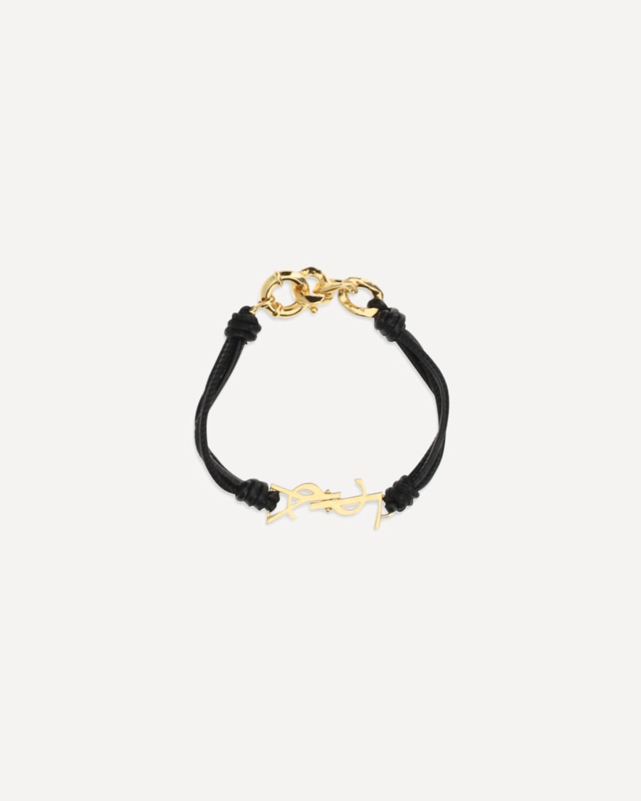 Saint Laurent Cassandre multi-wrap Bracelet, view 3