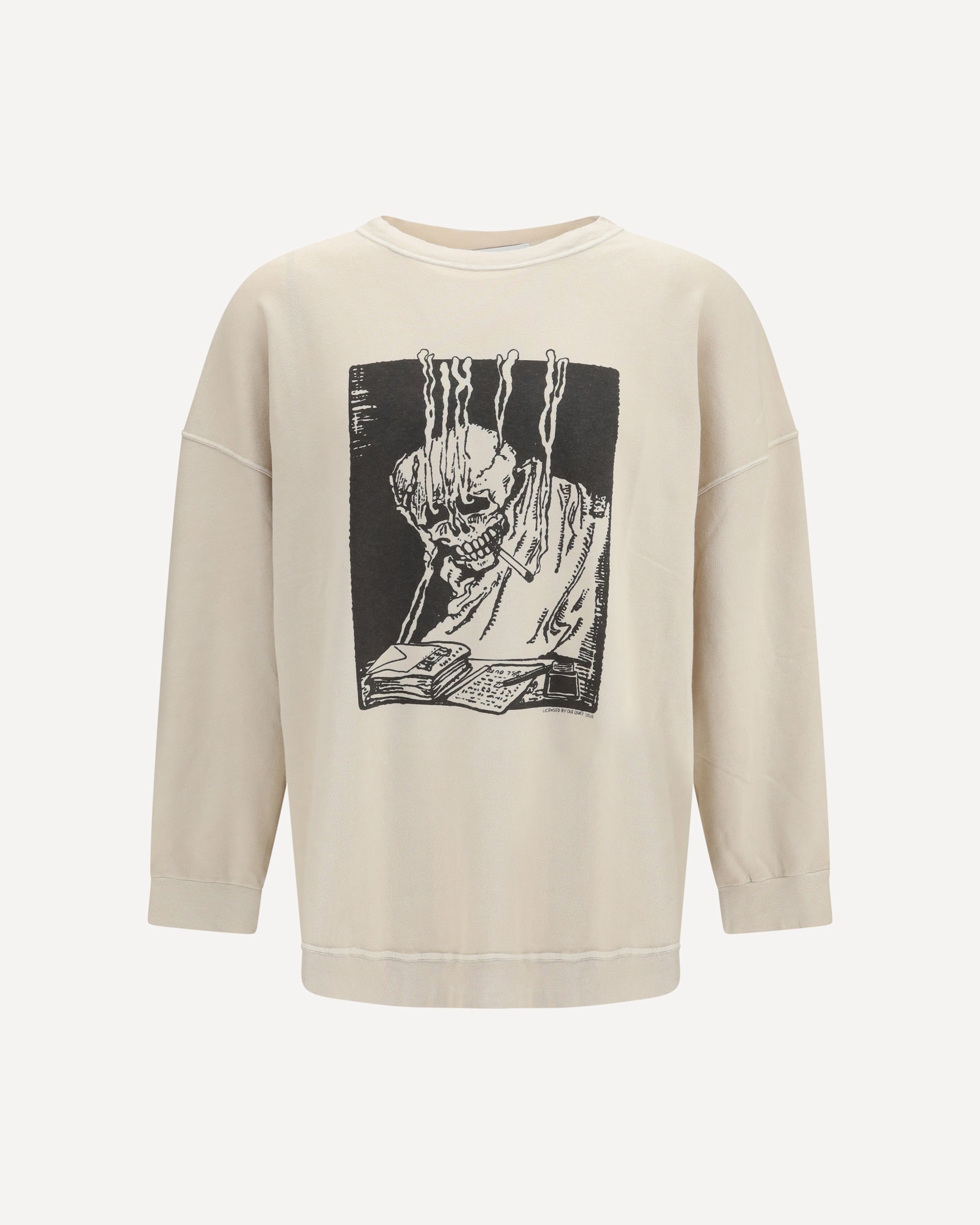 Our Legacy Angry fan mail oversized graphic Sweatshirt