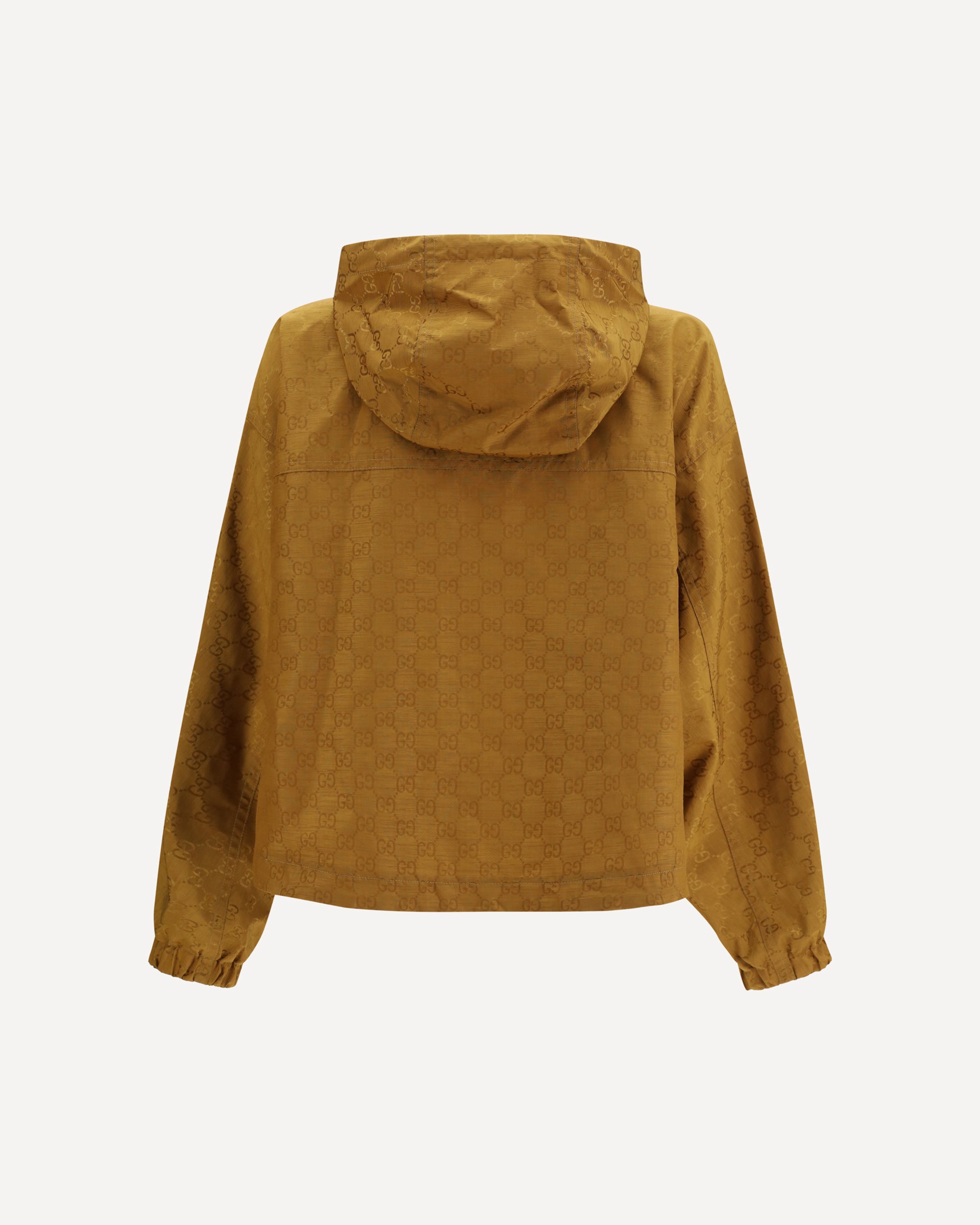 Gucci Short technical jacquard Jacket with all-over GG motif, view 2