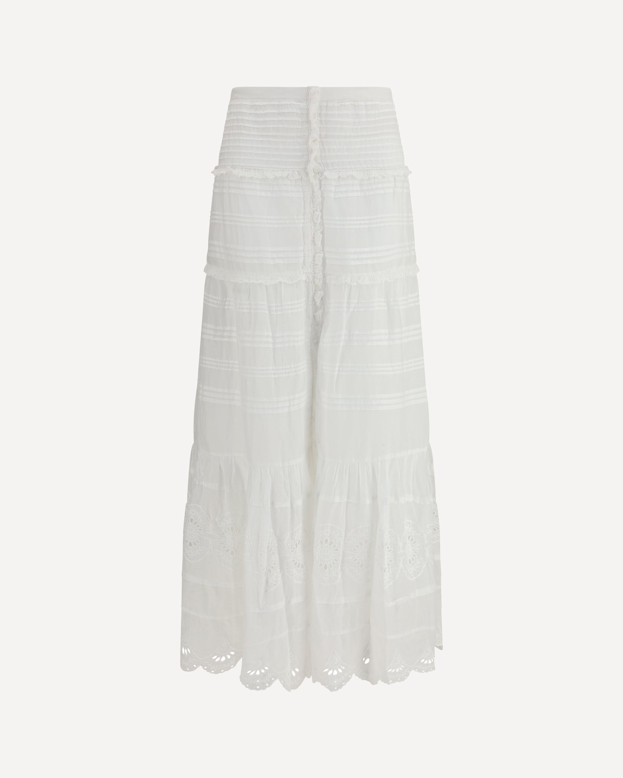 MARANT ETOILE Paoline Long Cotton Skirt