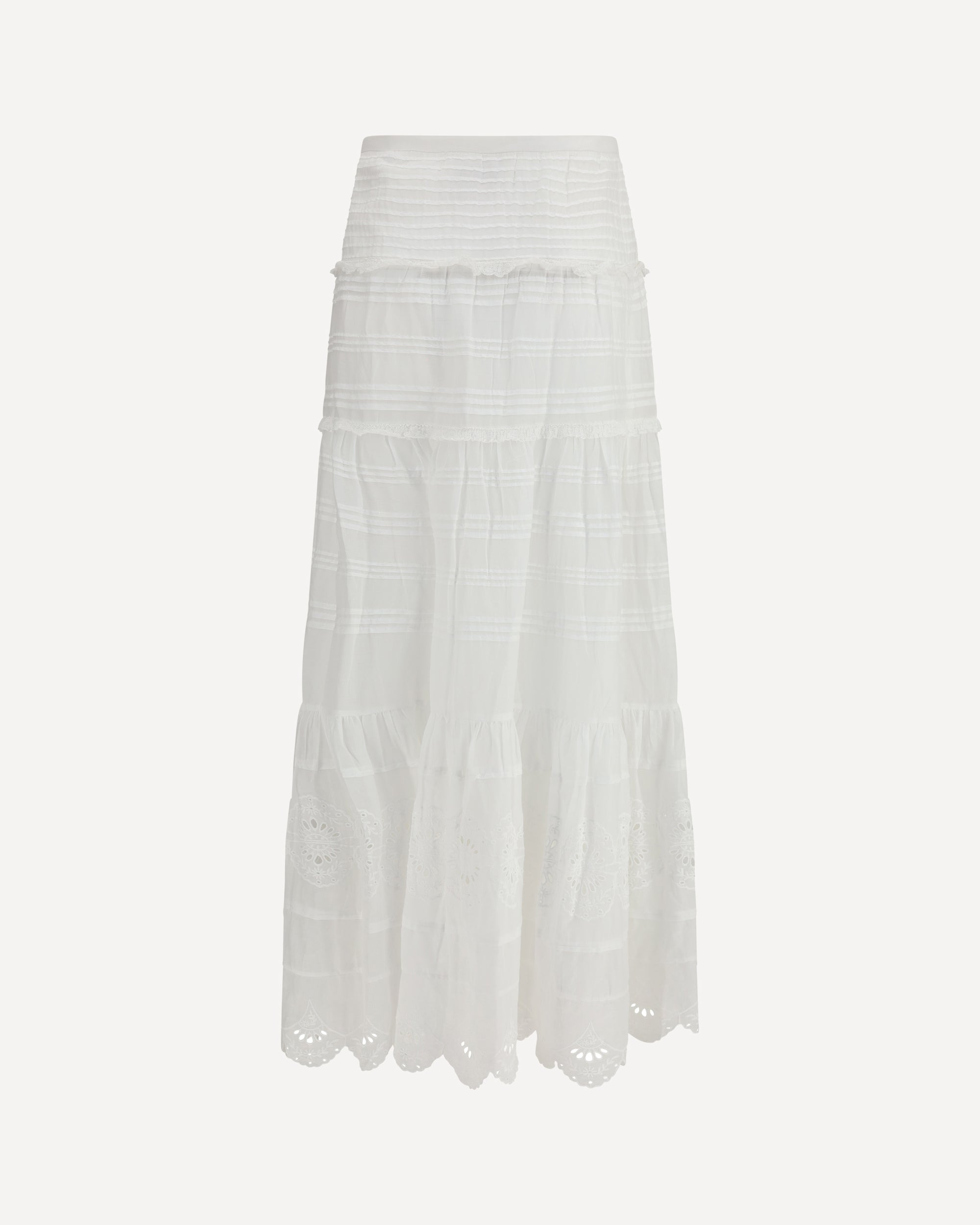 MARANT ETOILE Paoline Long Cotton Skirt, view 2