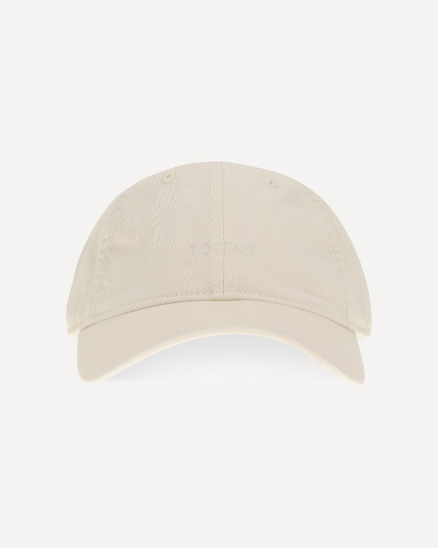 Toteme Cotton Baseball Cap, view 3