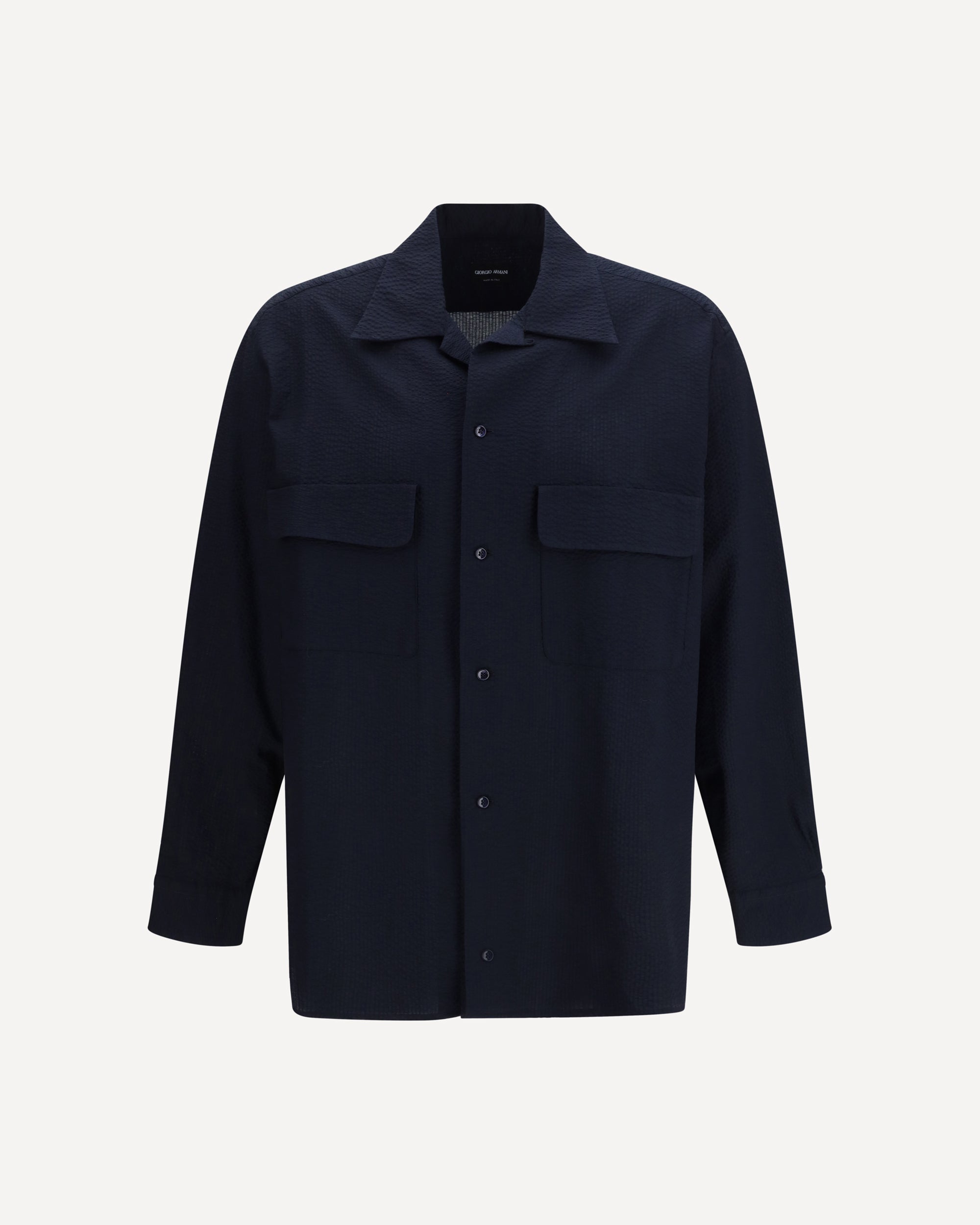 Giorgio Armani Cotton Shirt with classic collar