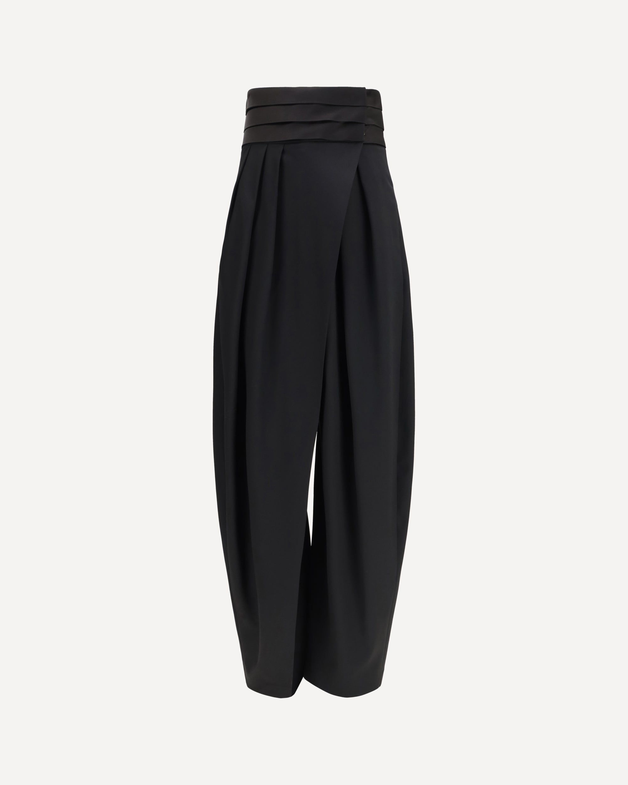 Alaïa Rounded tuxedo wool Pants