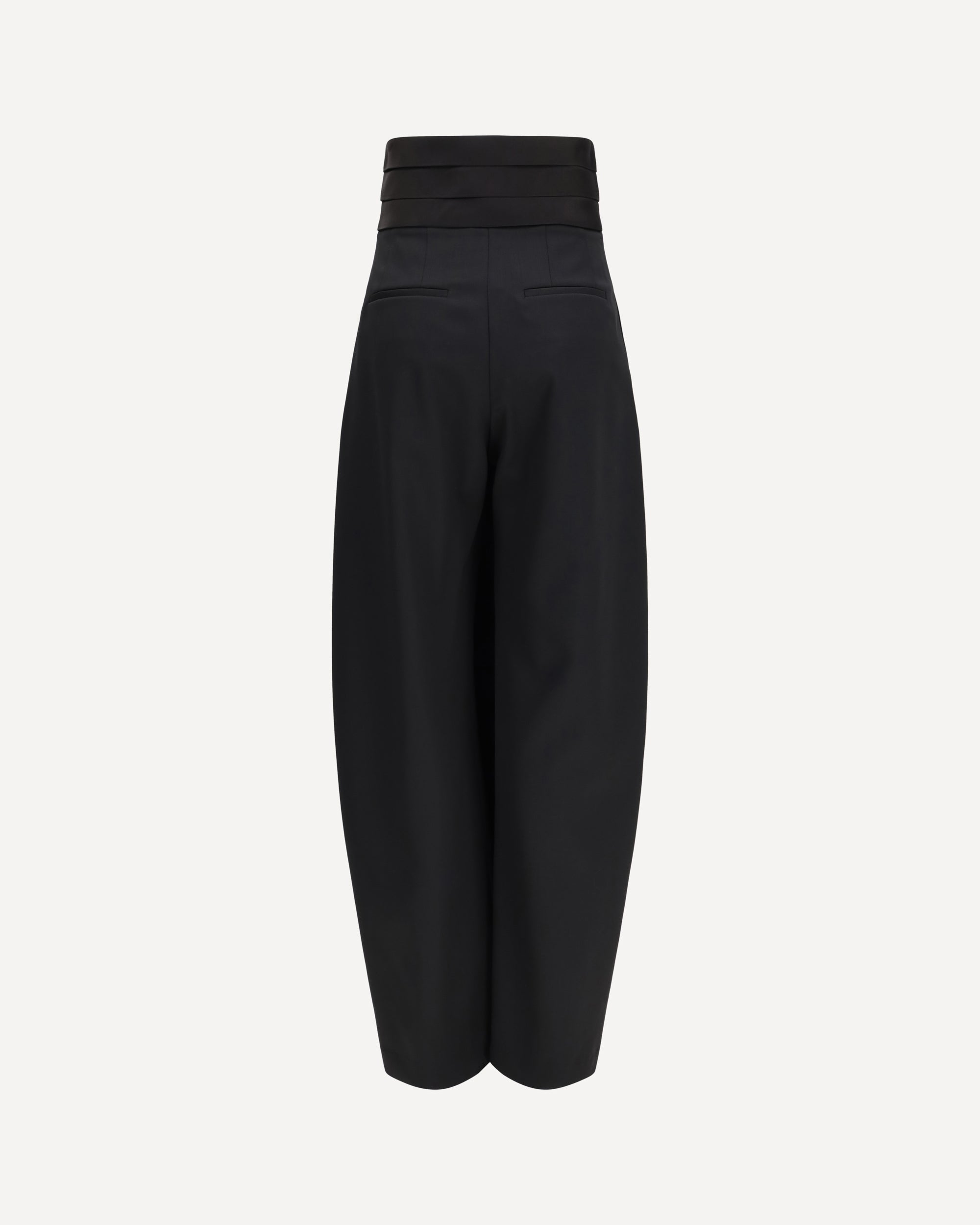 Alaïa Rounded tuxedo wool Pants, view 2