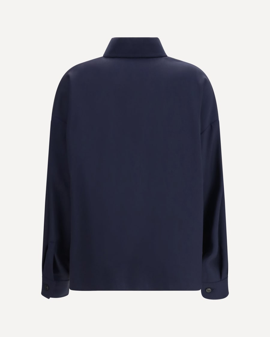 Weekend Max Mara Mulino cropped Shirt Jacket, view 2