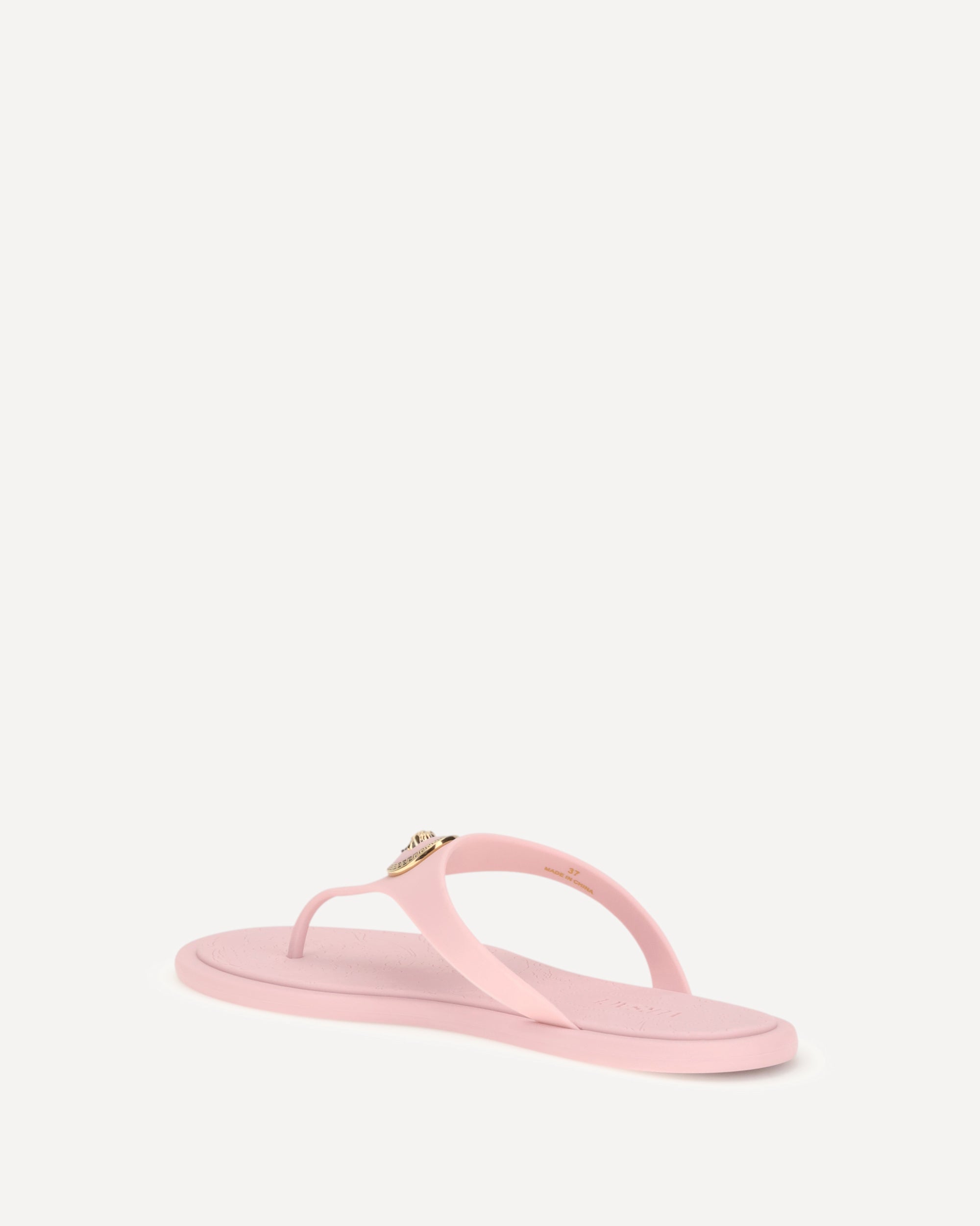 Versace Rubber Thong Sandals, view 2