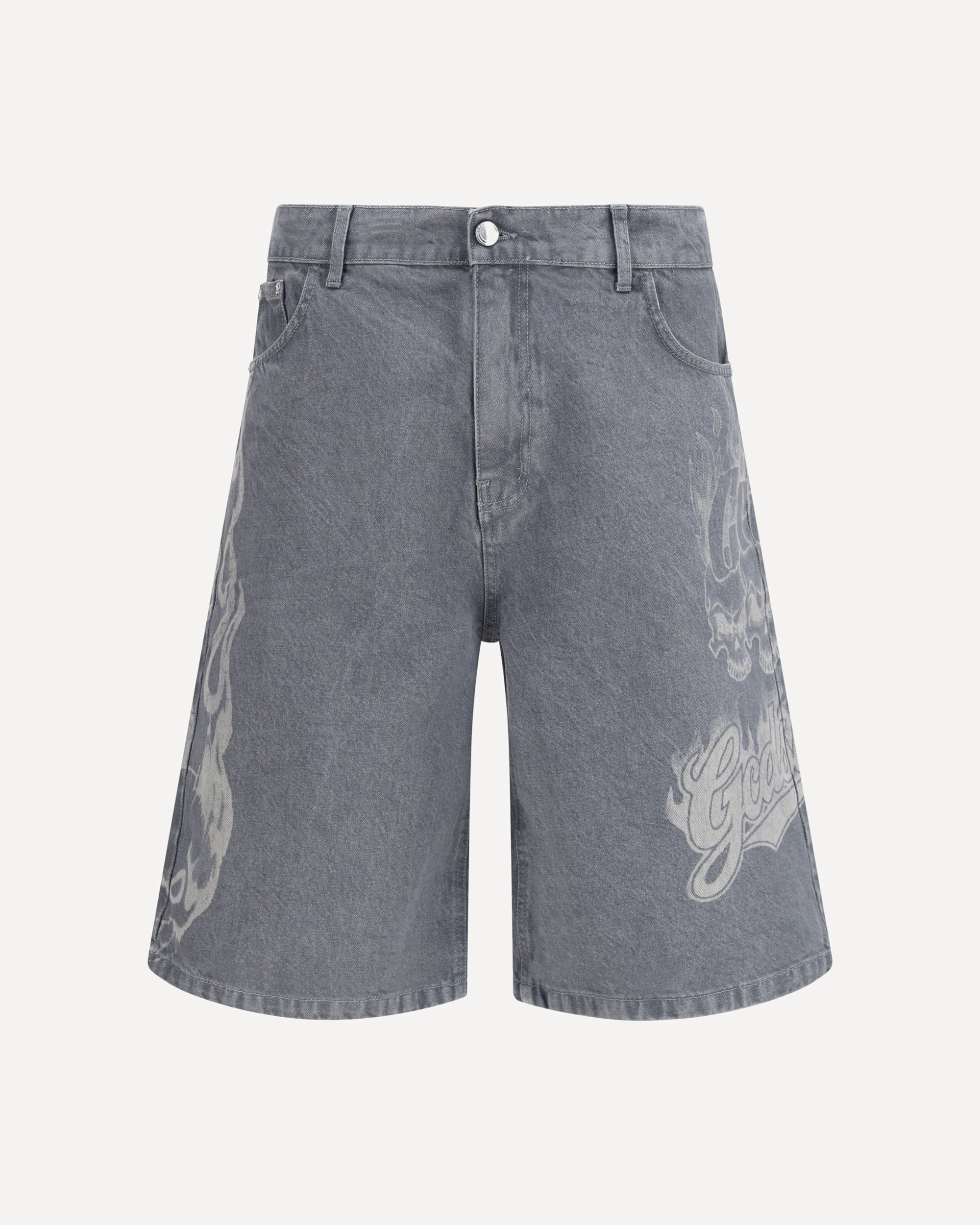GCDS Riders baggy Shorts with designs