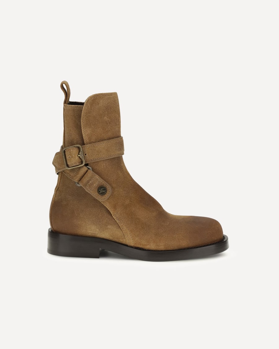 Burberry Suede Boots, view 3