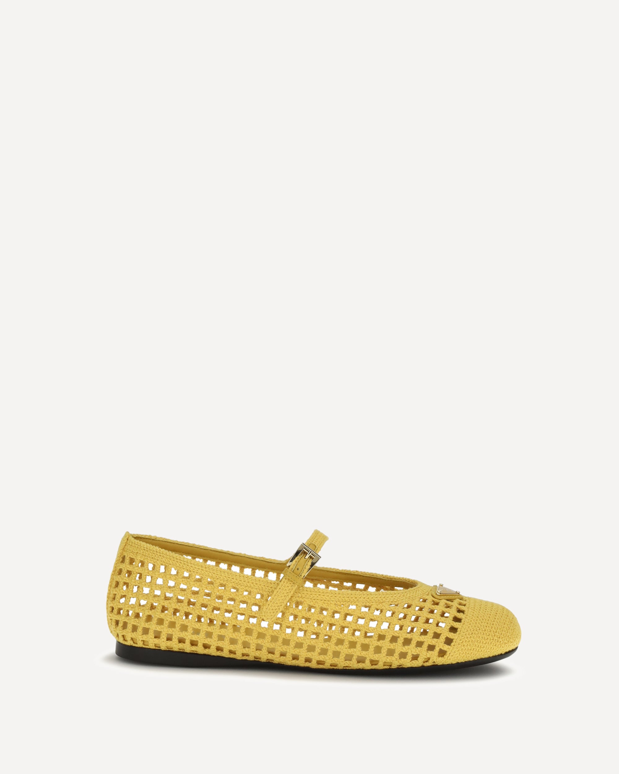 Prada Crochet Ballerinas