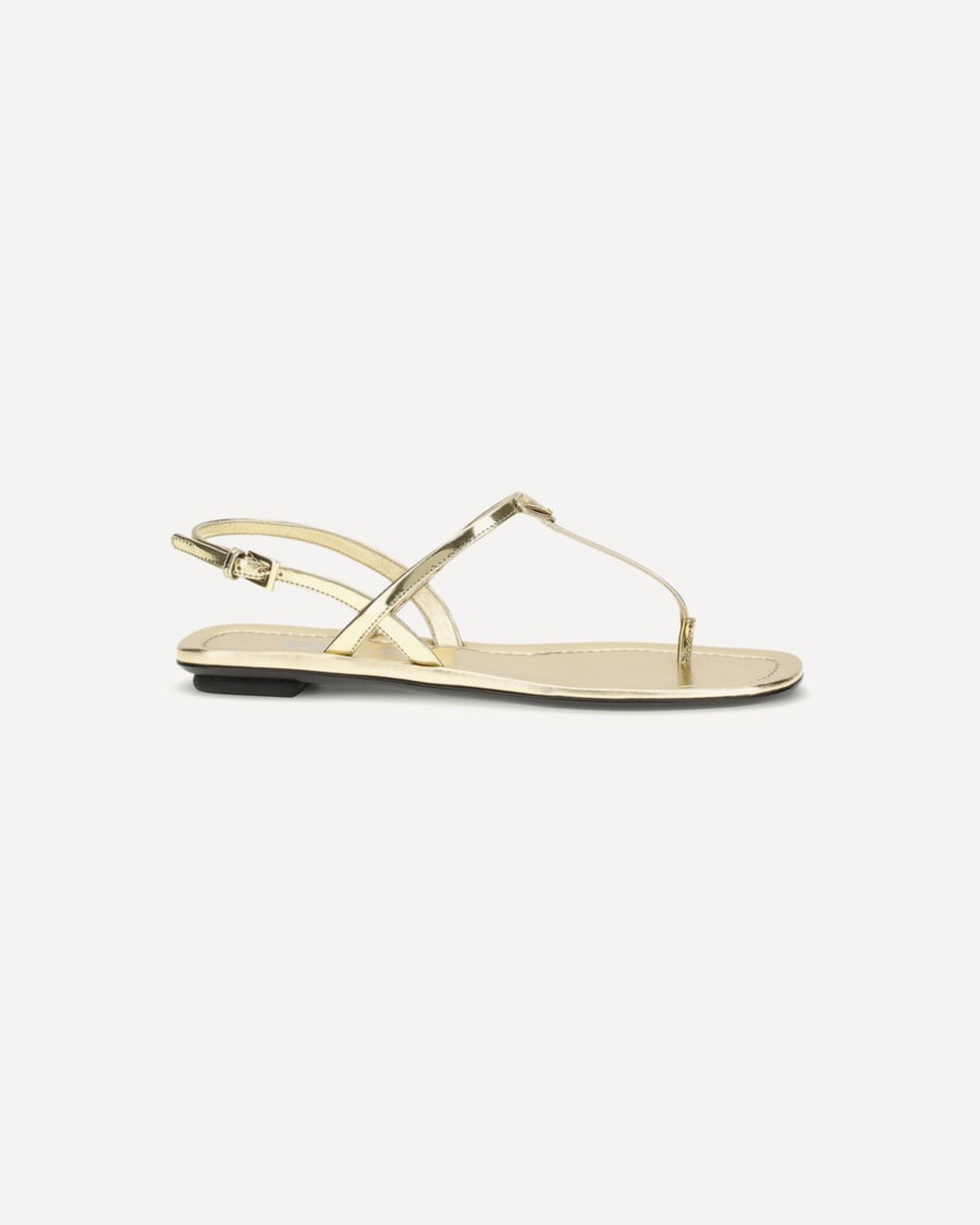 Prada Leather flip-flop Sandals, view 3